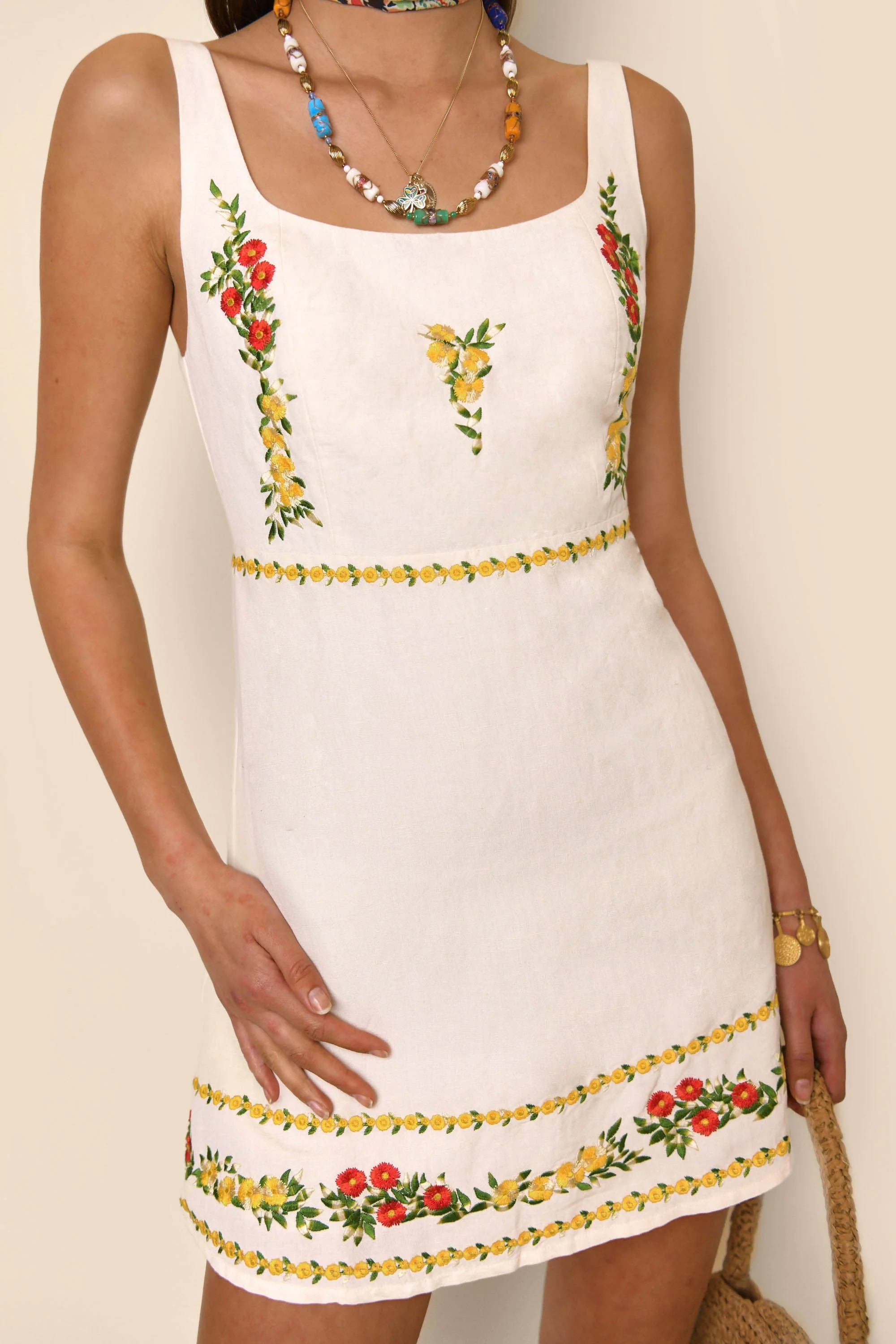 Ronan - Embroidery Cream