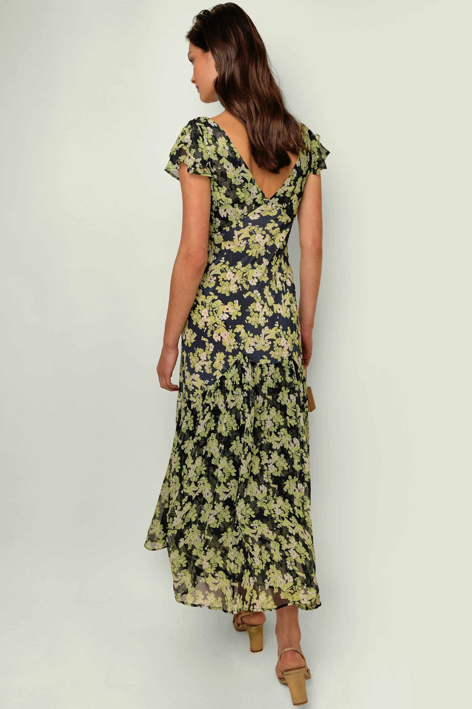 Cinzia - Floral Green