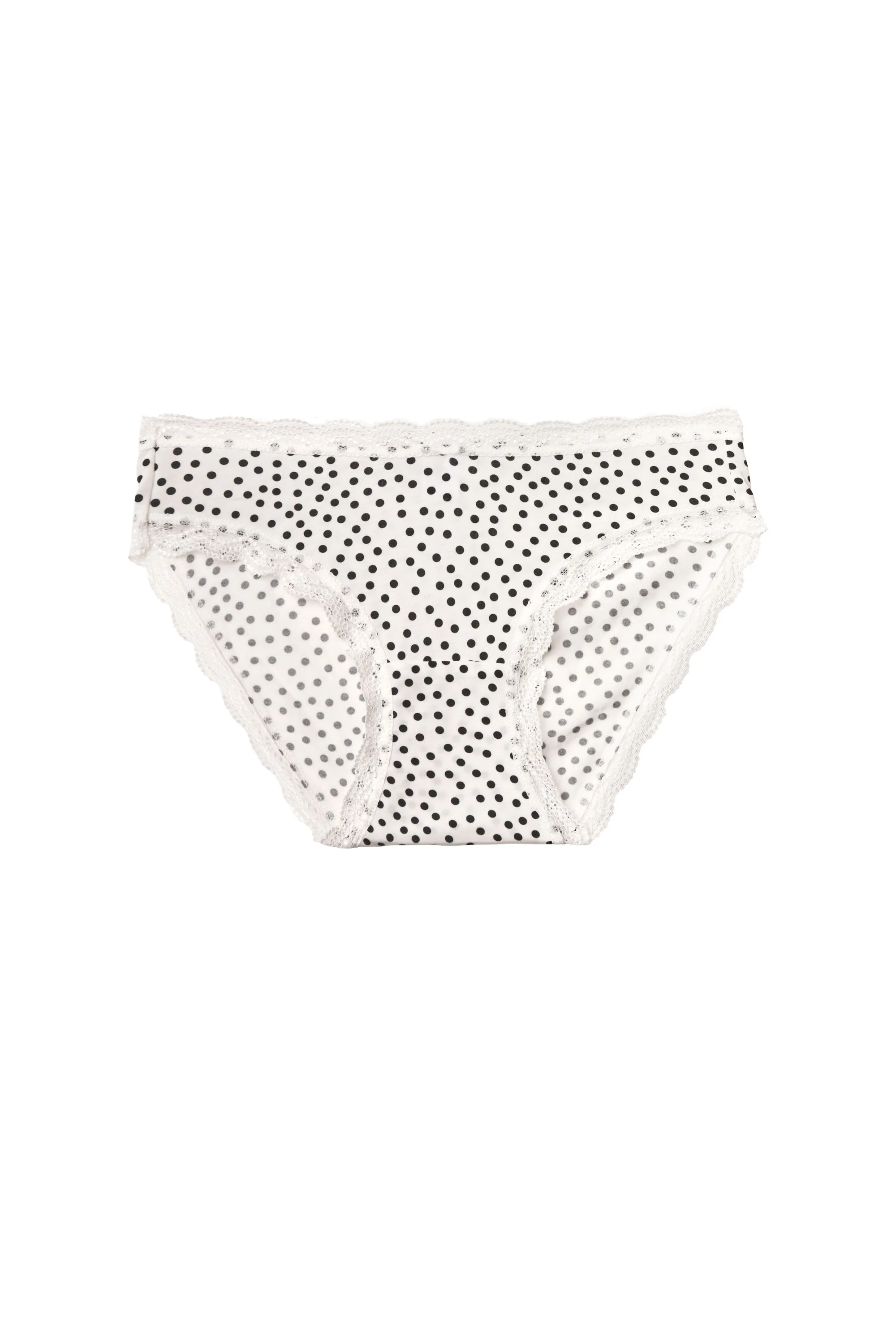 Classic Knicker - Polka Dot Ivory