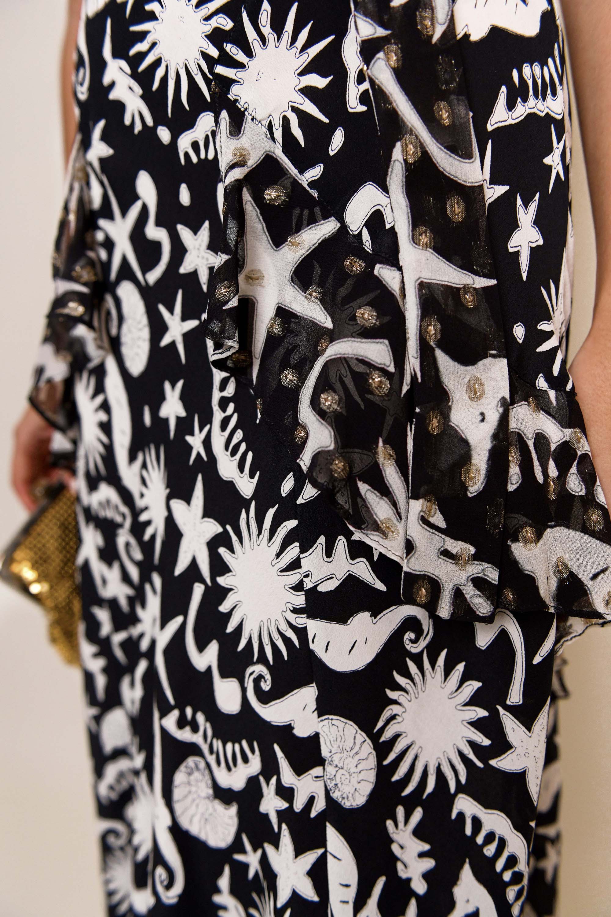 Evie - Abstract Ocean Black