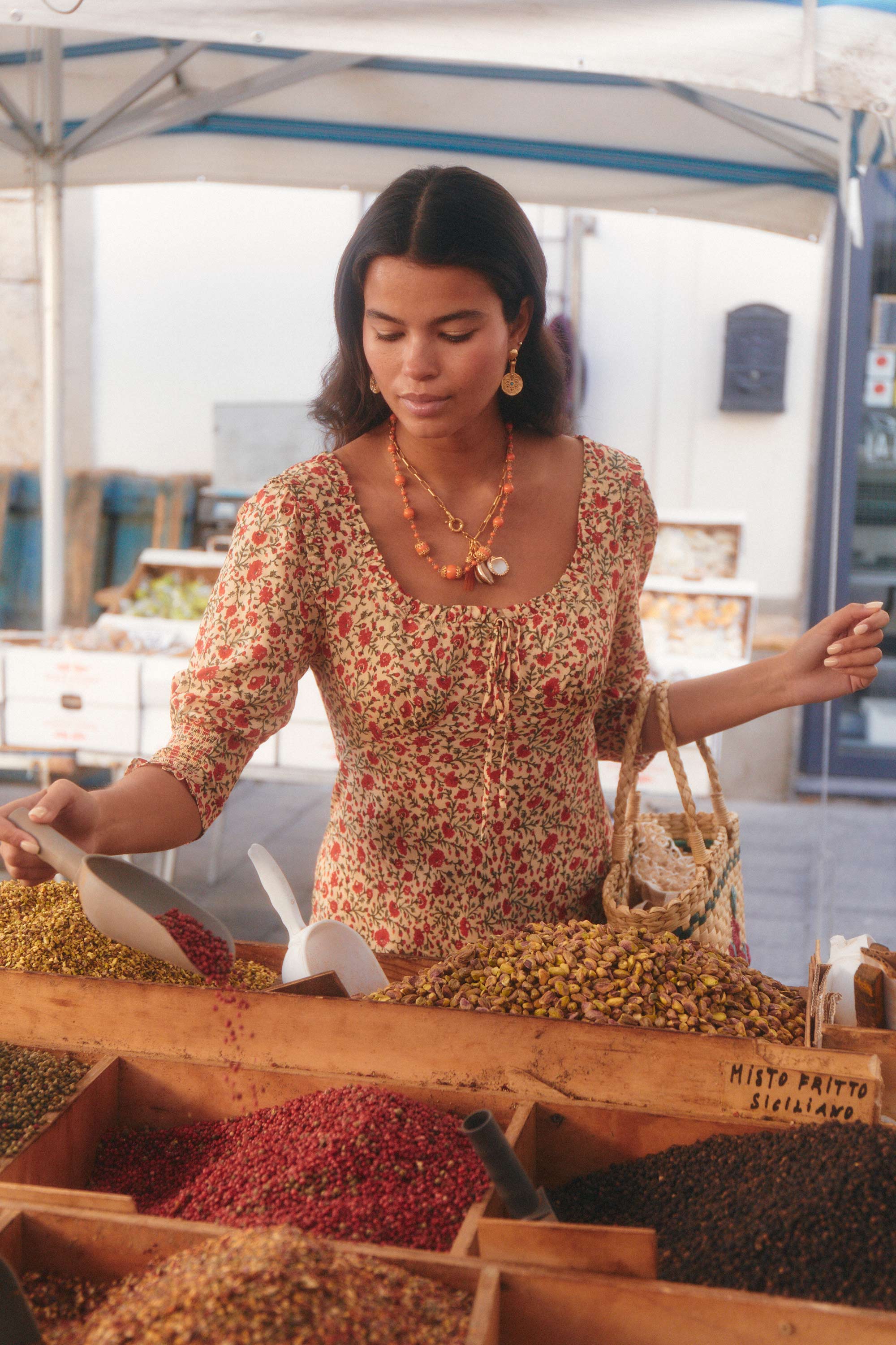 Sathya - Ditsy Trail Cream