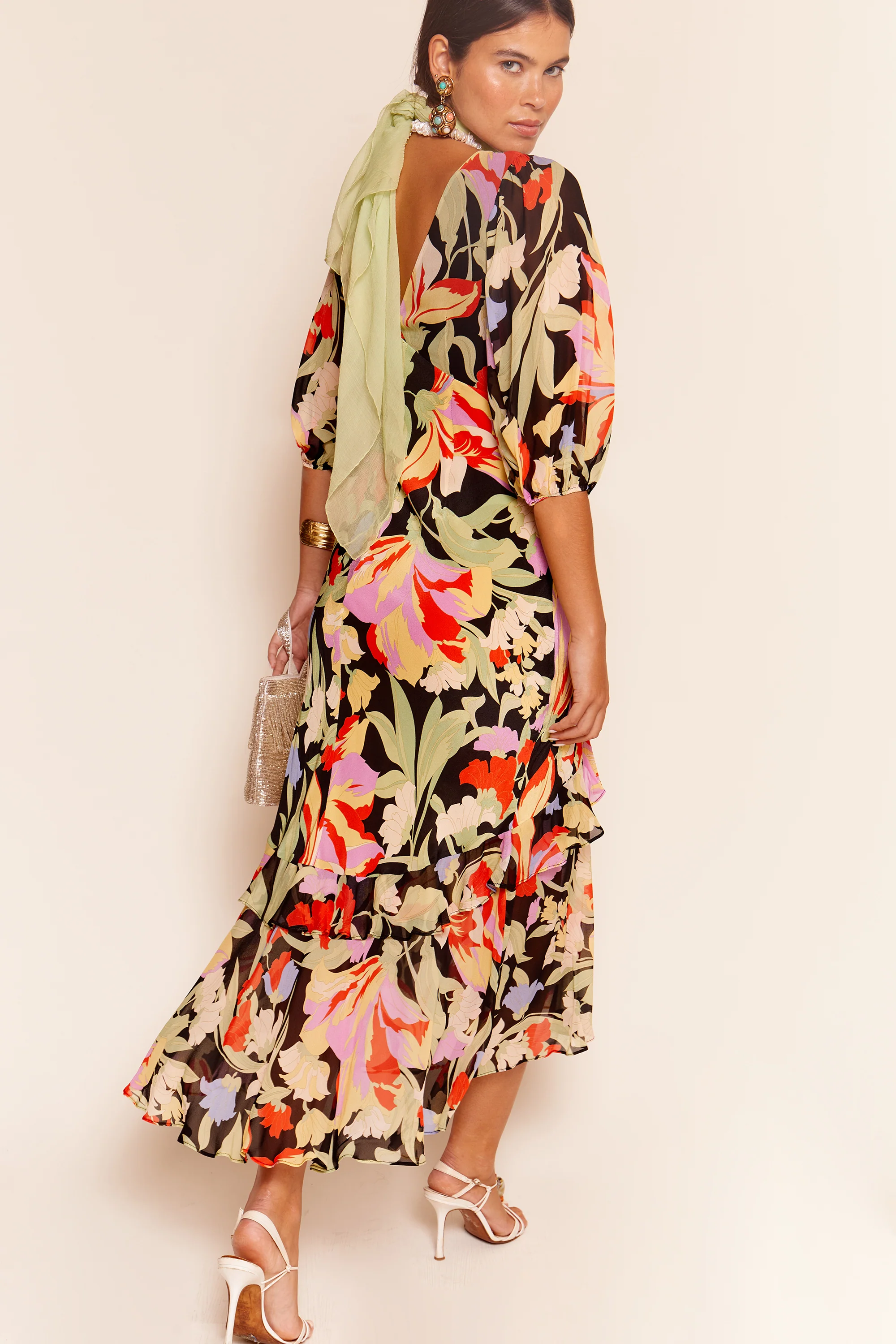 Cheryl - Cece Floral Black