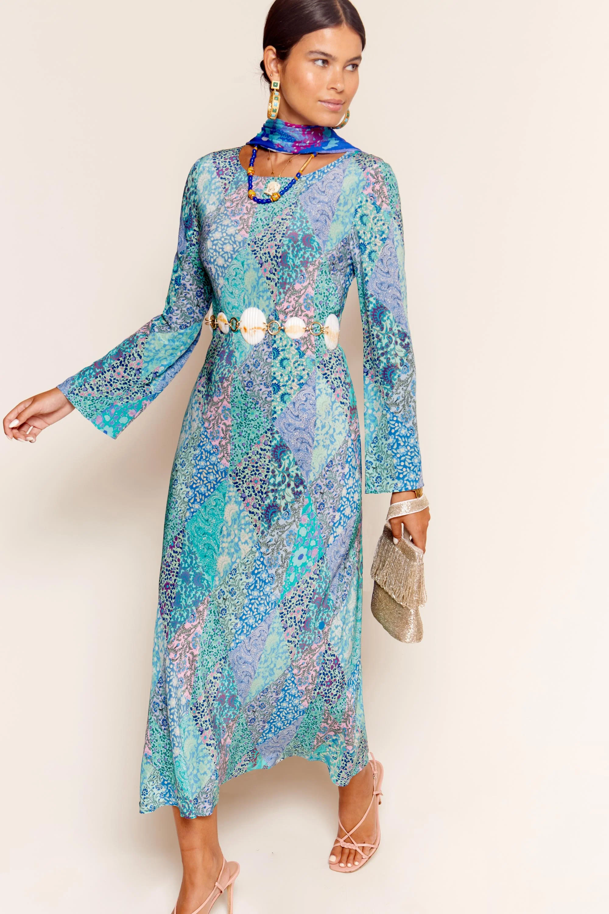 Alondra - Patchwork Blue