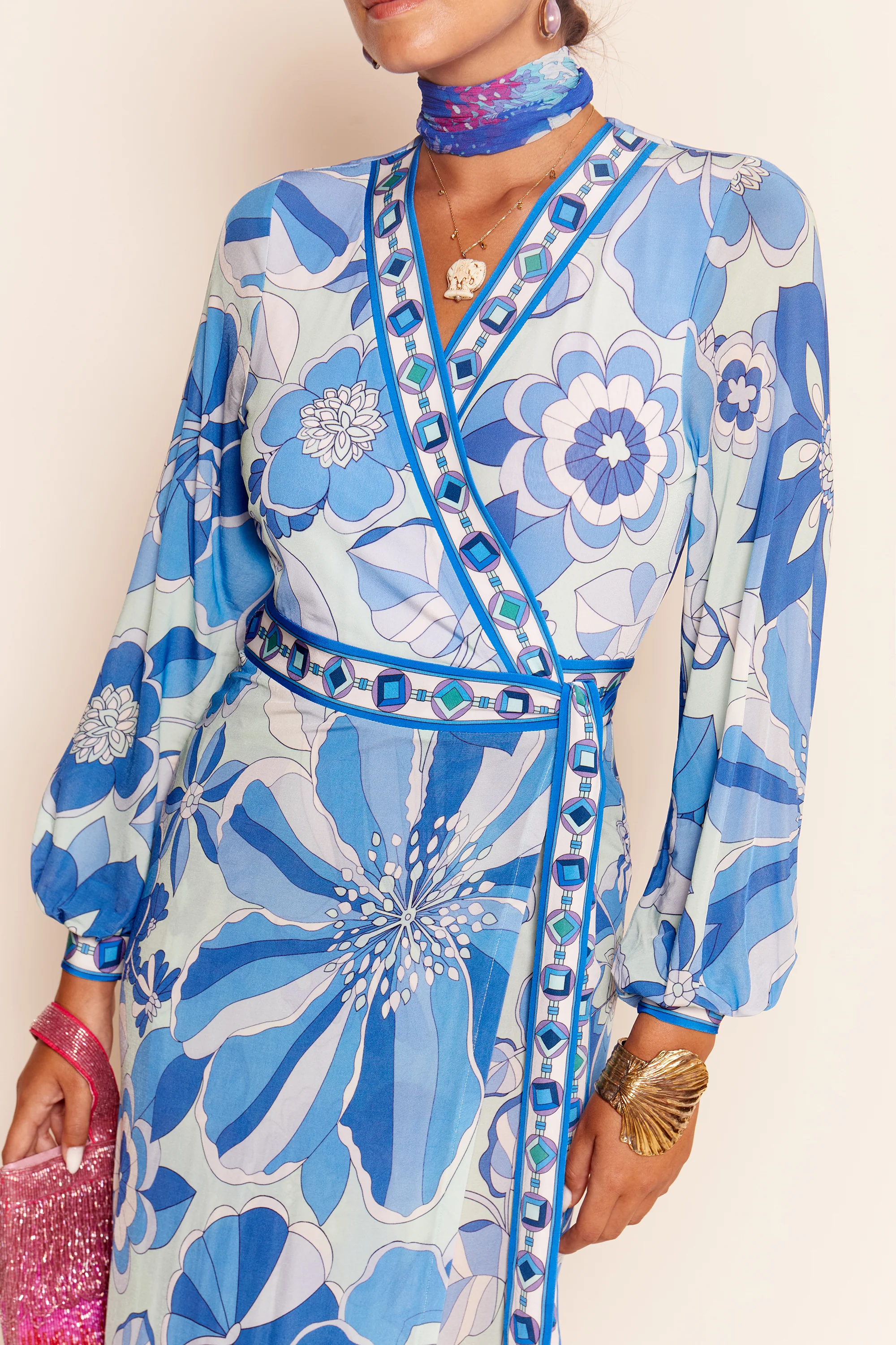 annora - miami floral mint