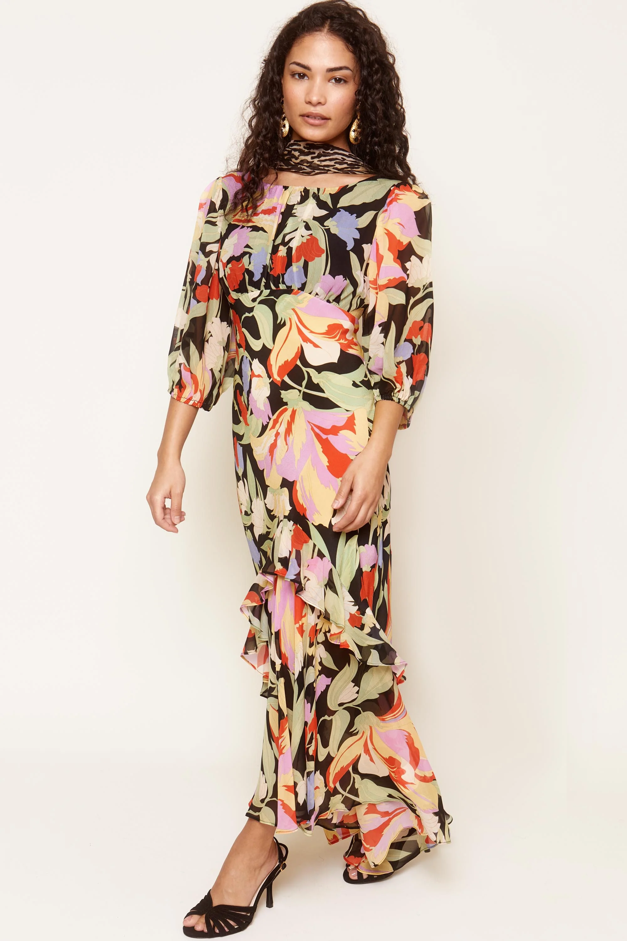 Cheryl - Cece Floral Black