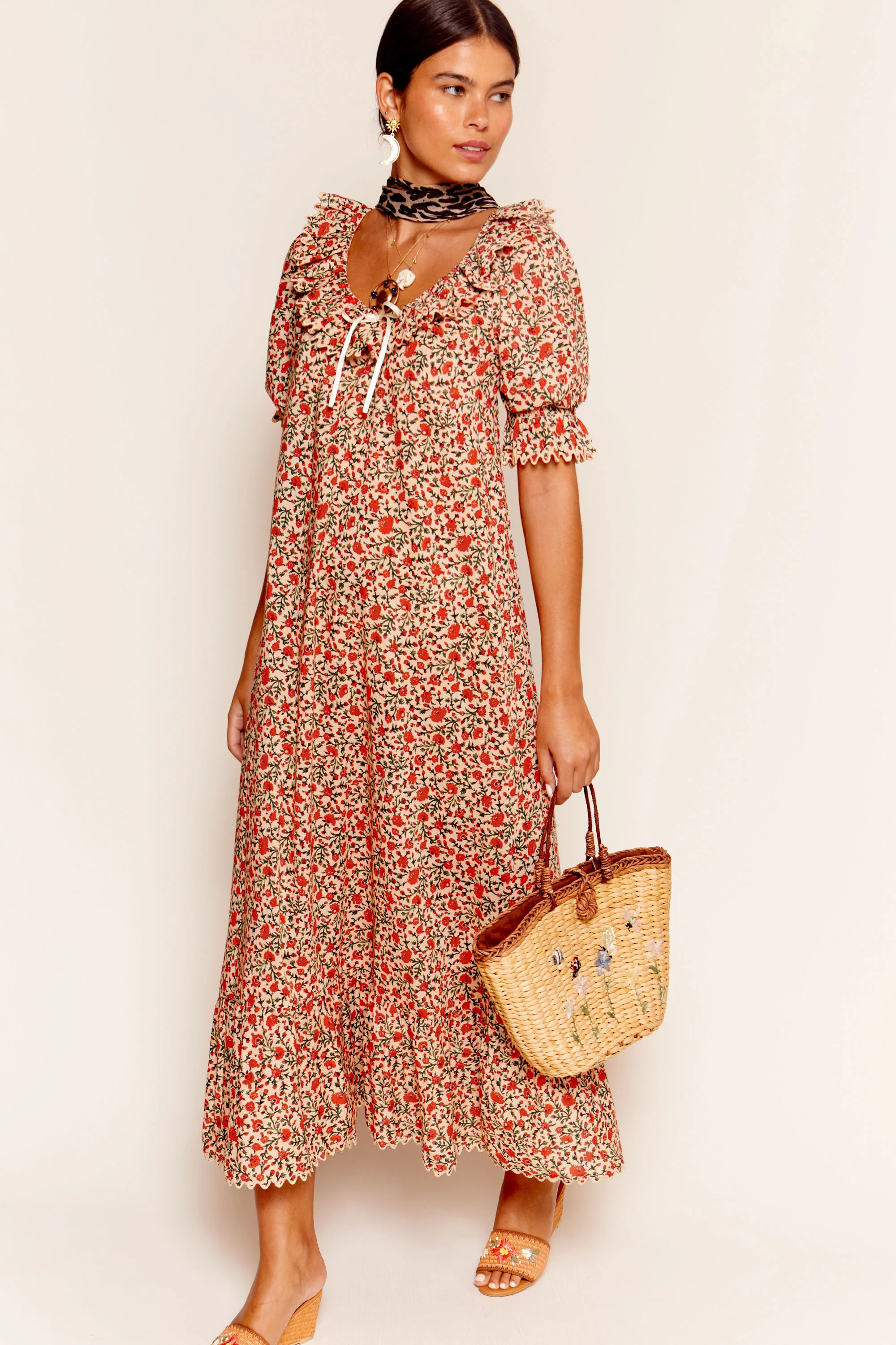 Aprilia - Ditsy Trail Cream