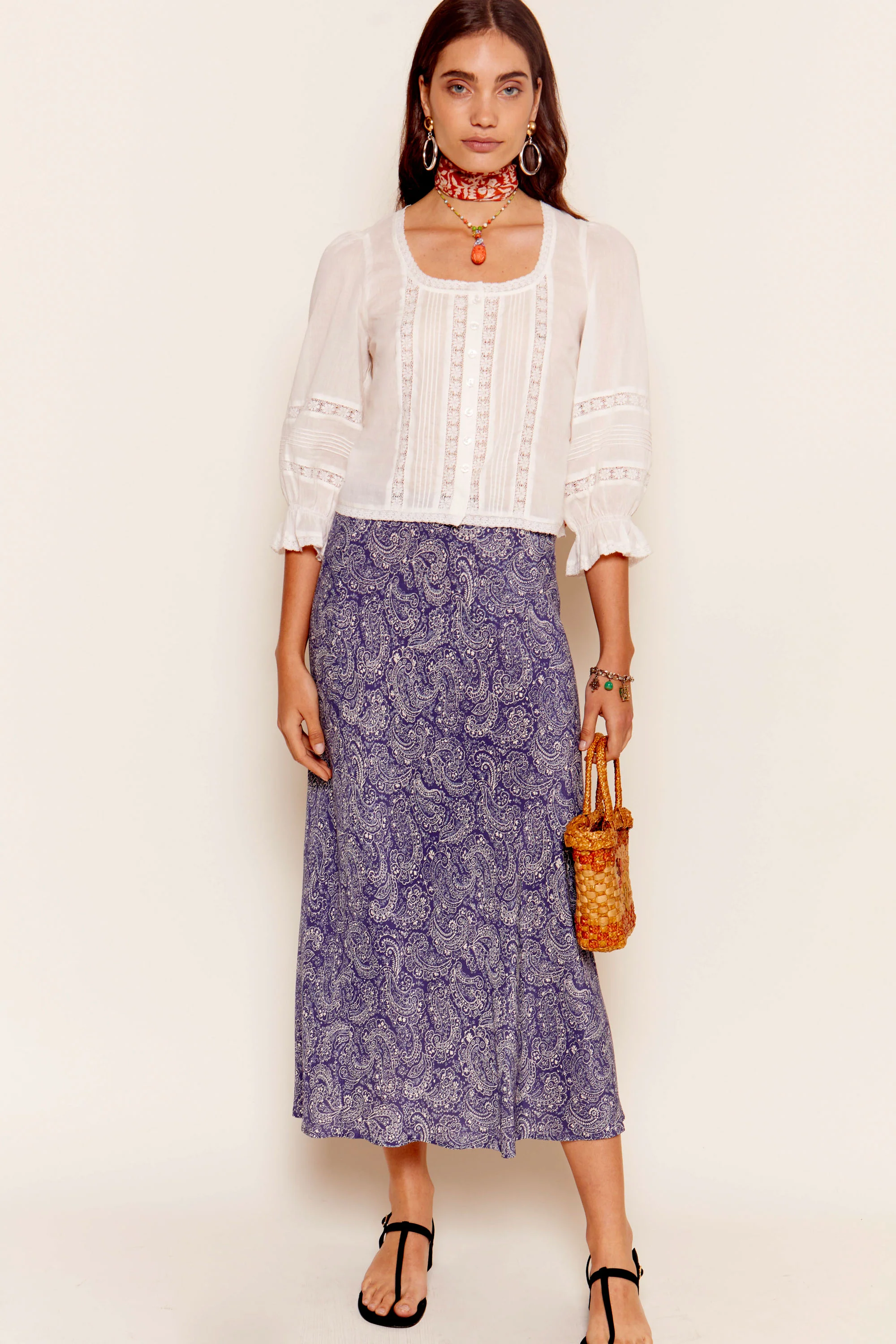 Ardith - Sienna Paisley Blue