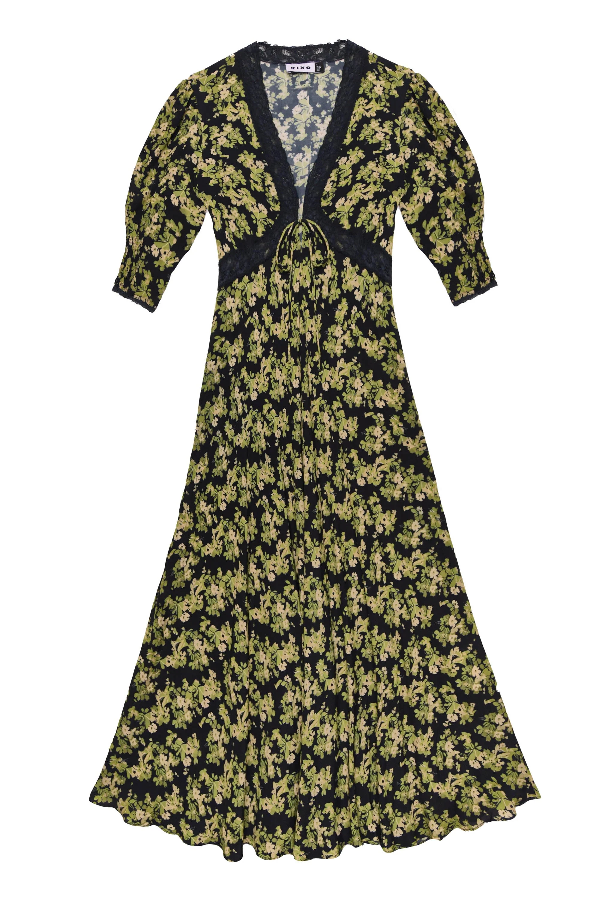 amina - marais floral green