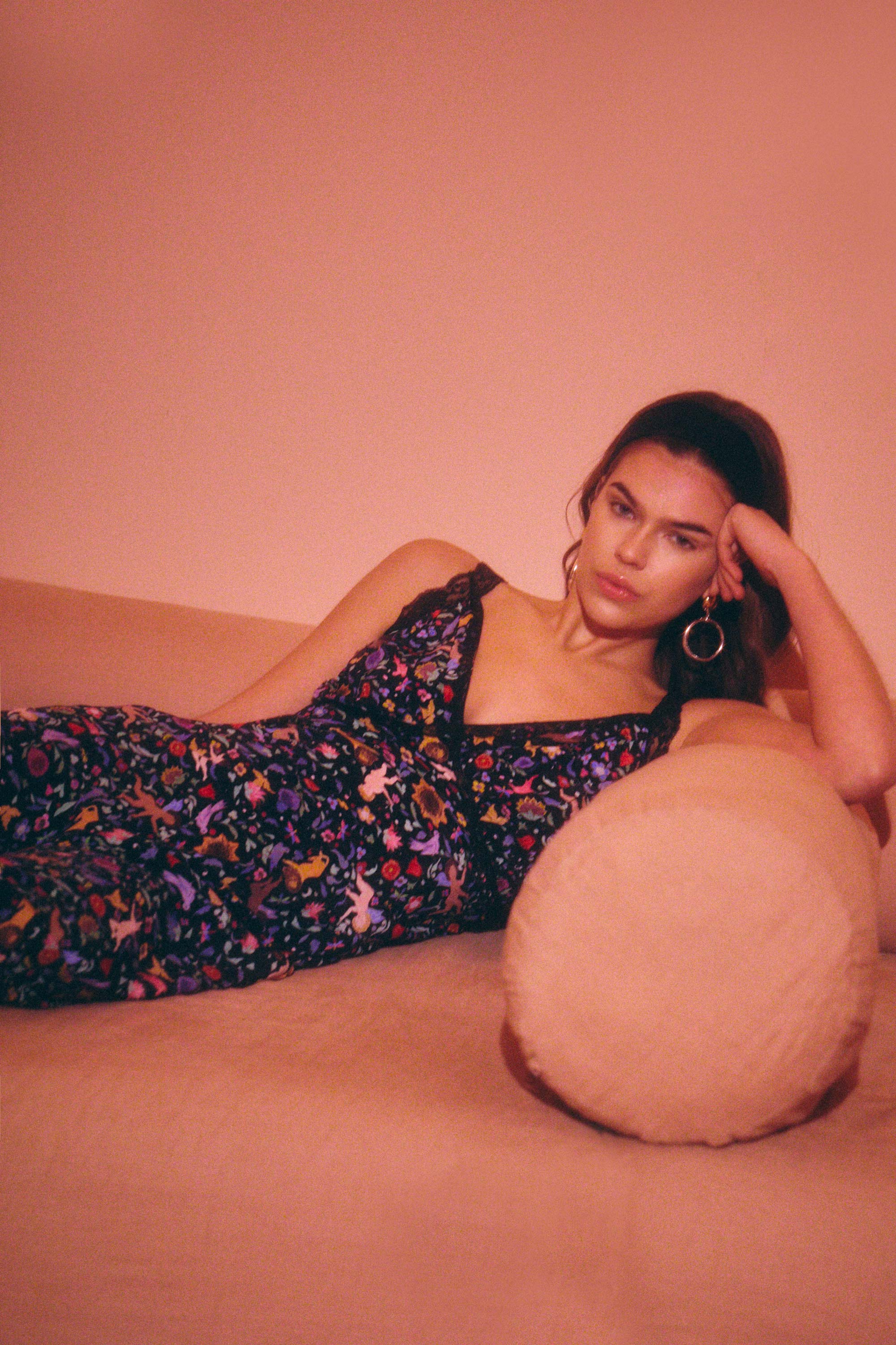 Flick - Angel Floral Black