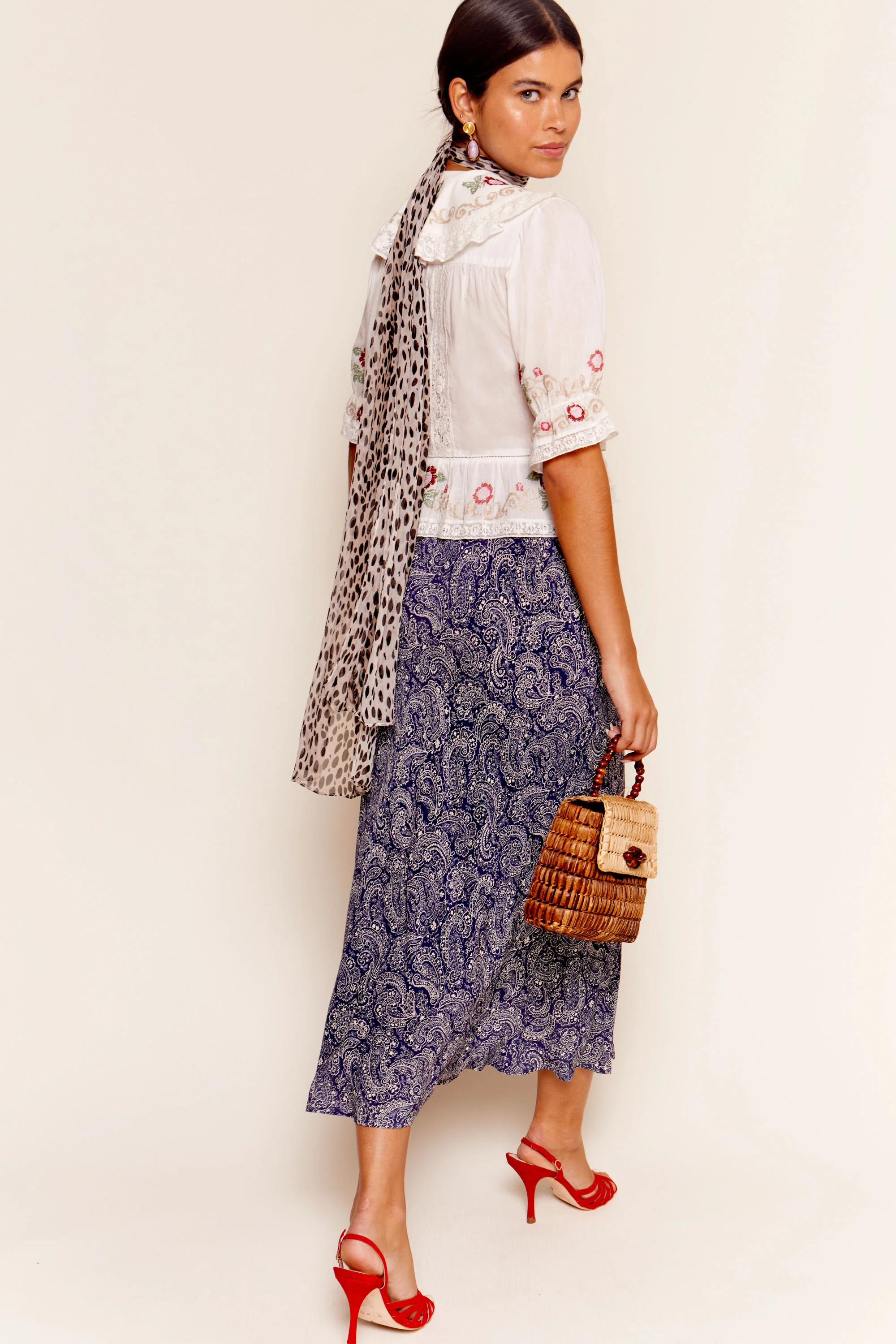 Ardith - Sienna Paisley Blue