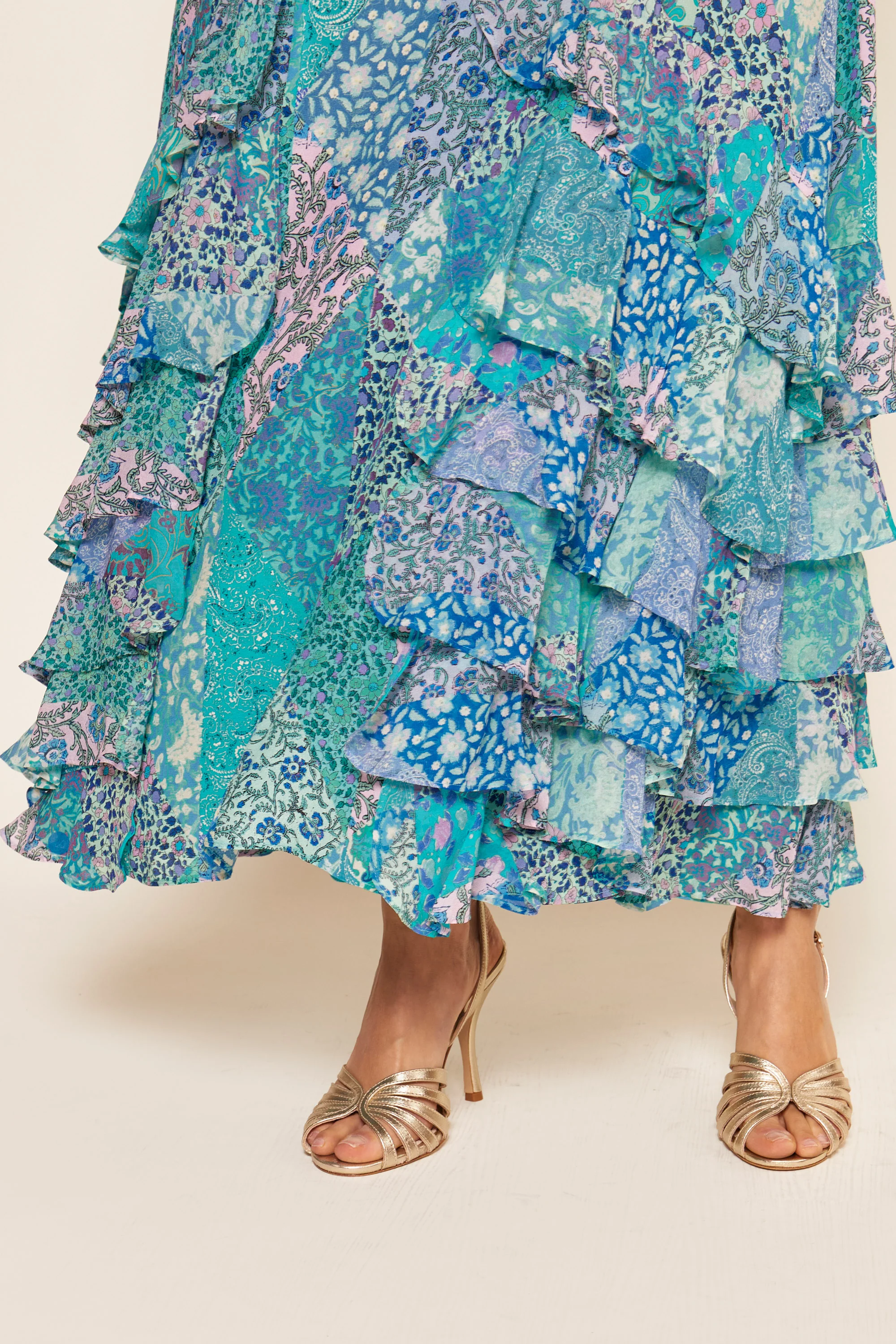 Thanvi - Patchwork Blue