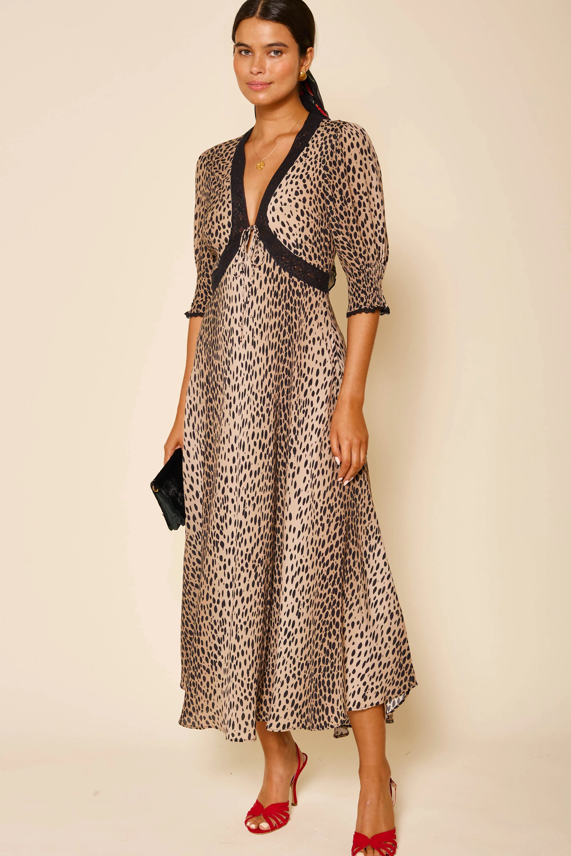 Amina - Antelope Spot Black