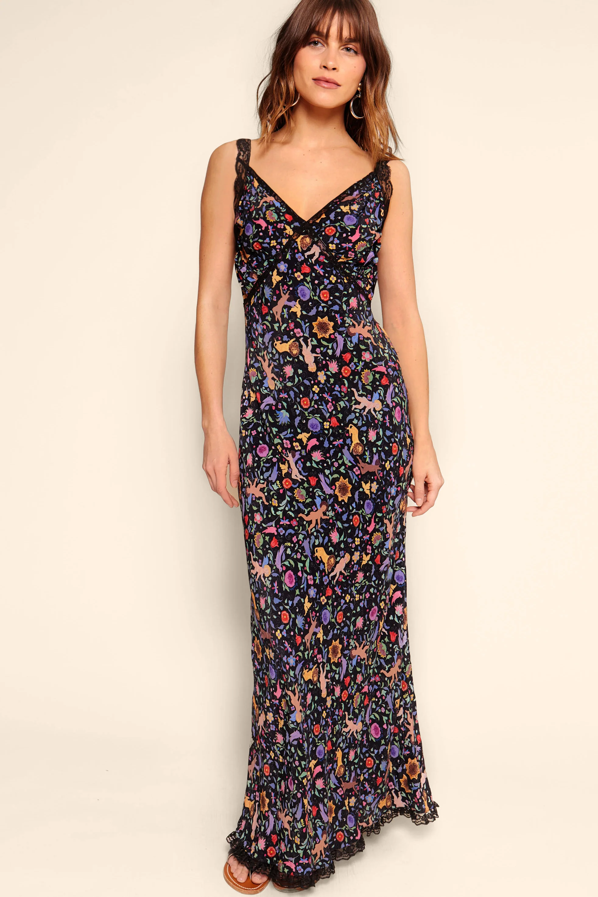 Flick - Angel Floral Black