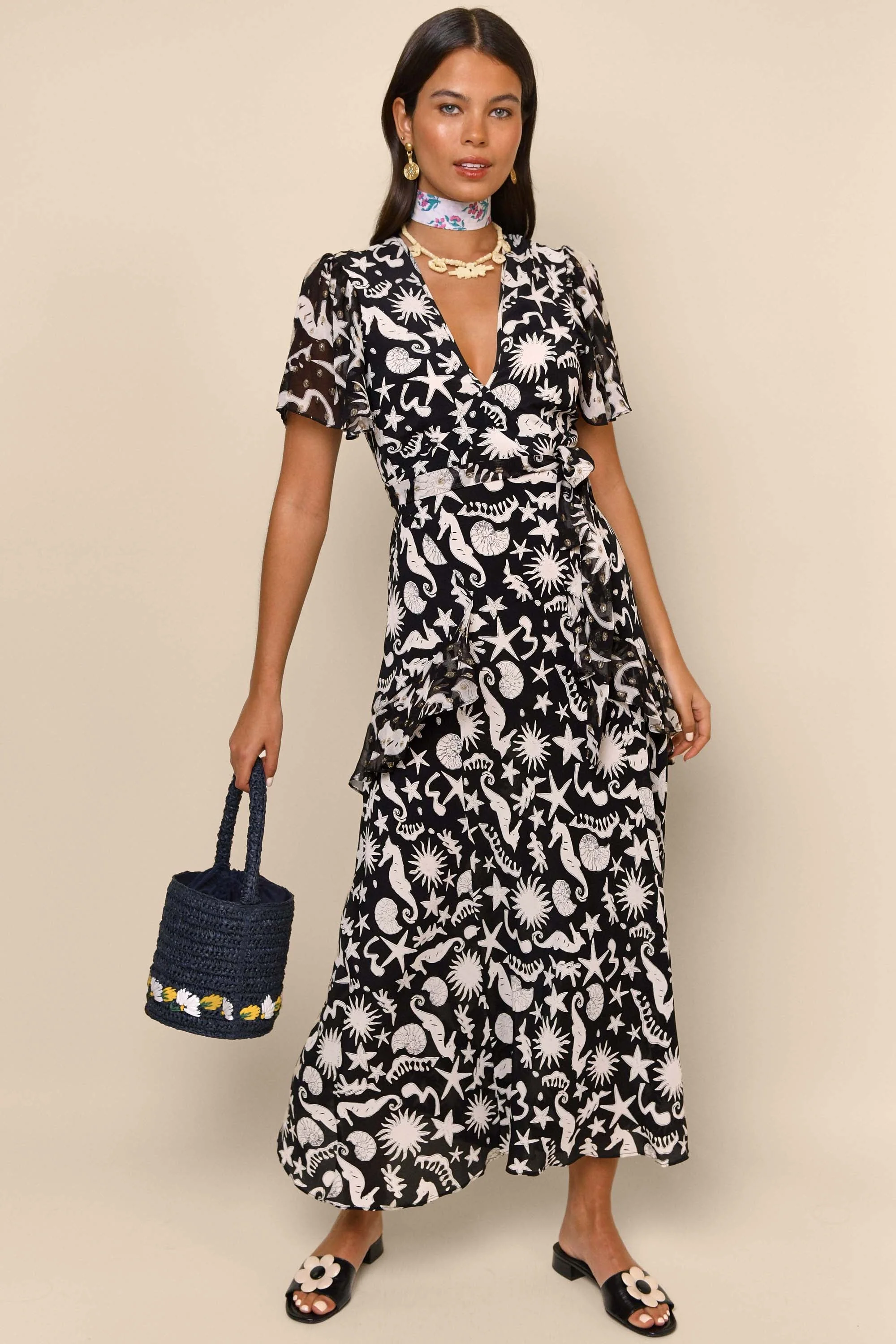 Evie - Abstract Ocean Black