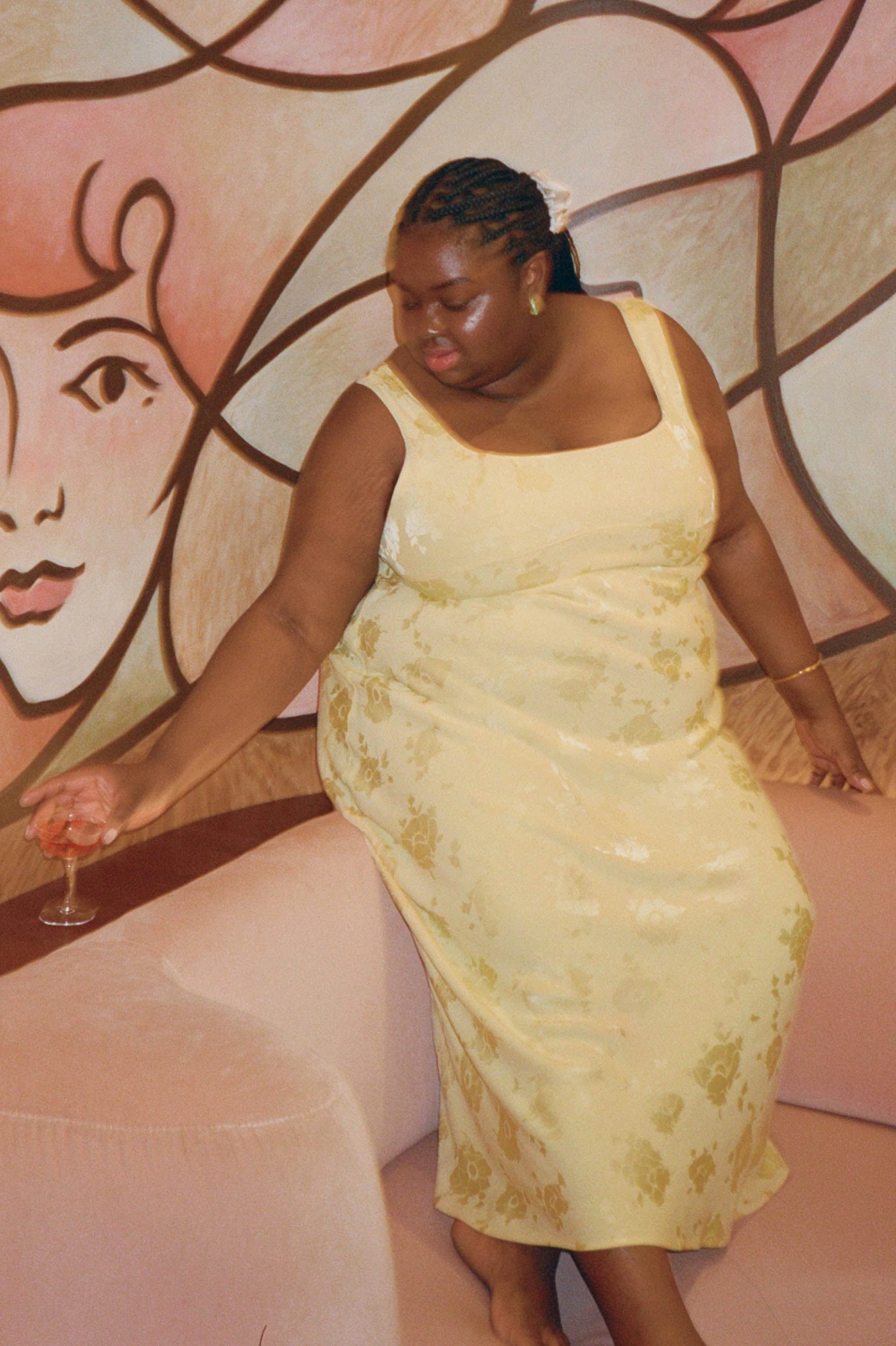 Benedict - Poppy Jacquard