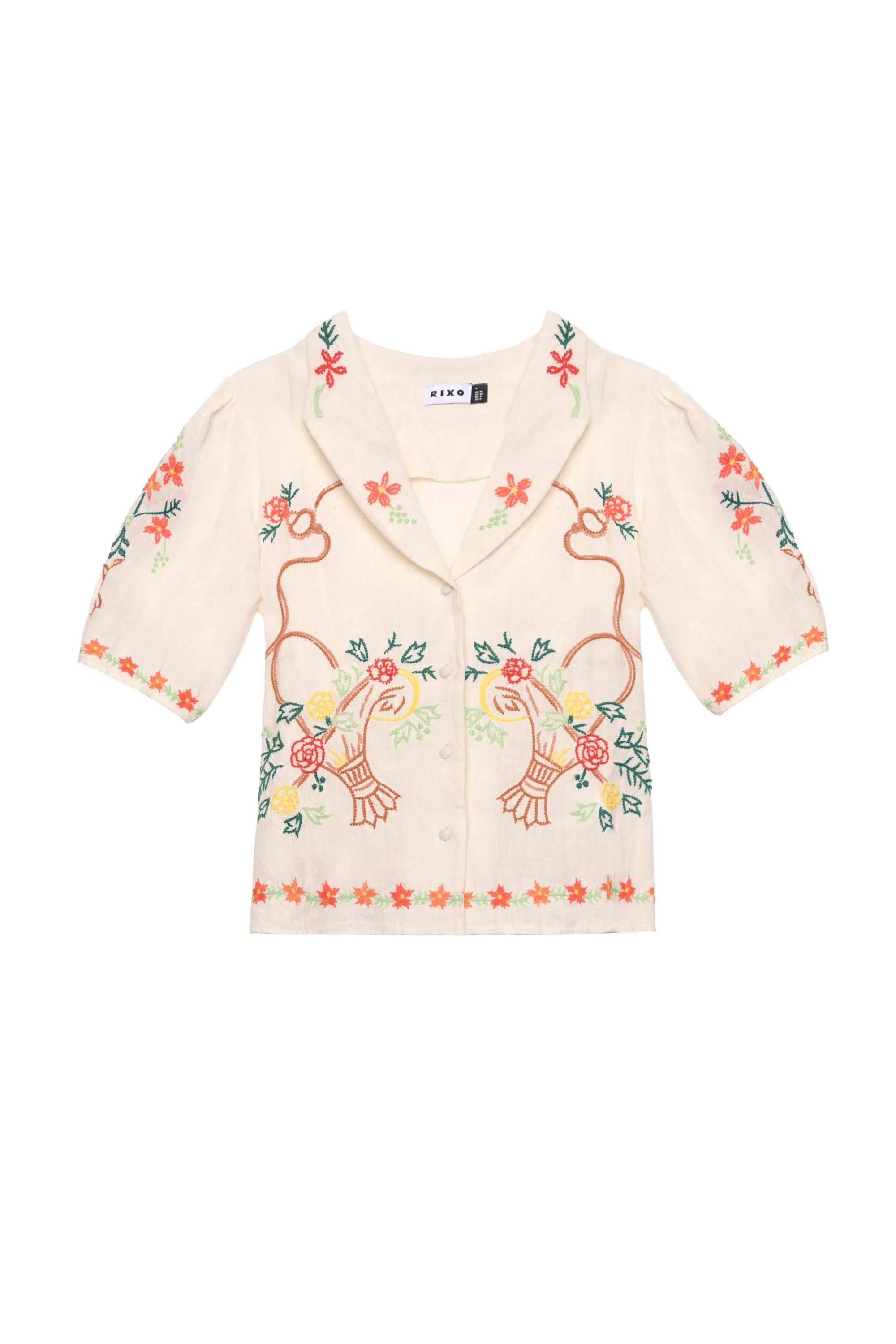 Caterina - Embroidery Cream