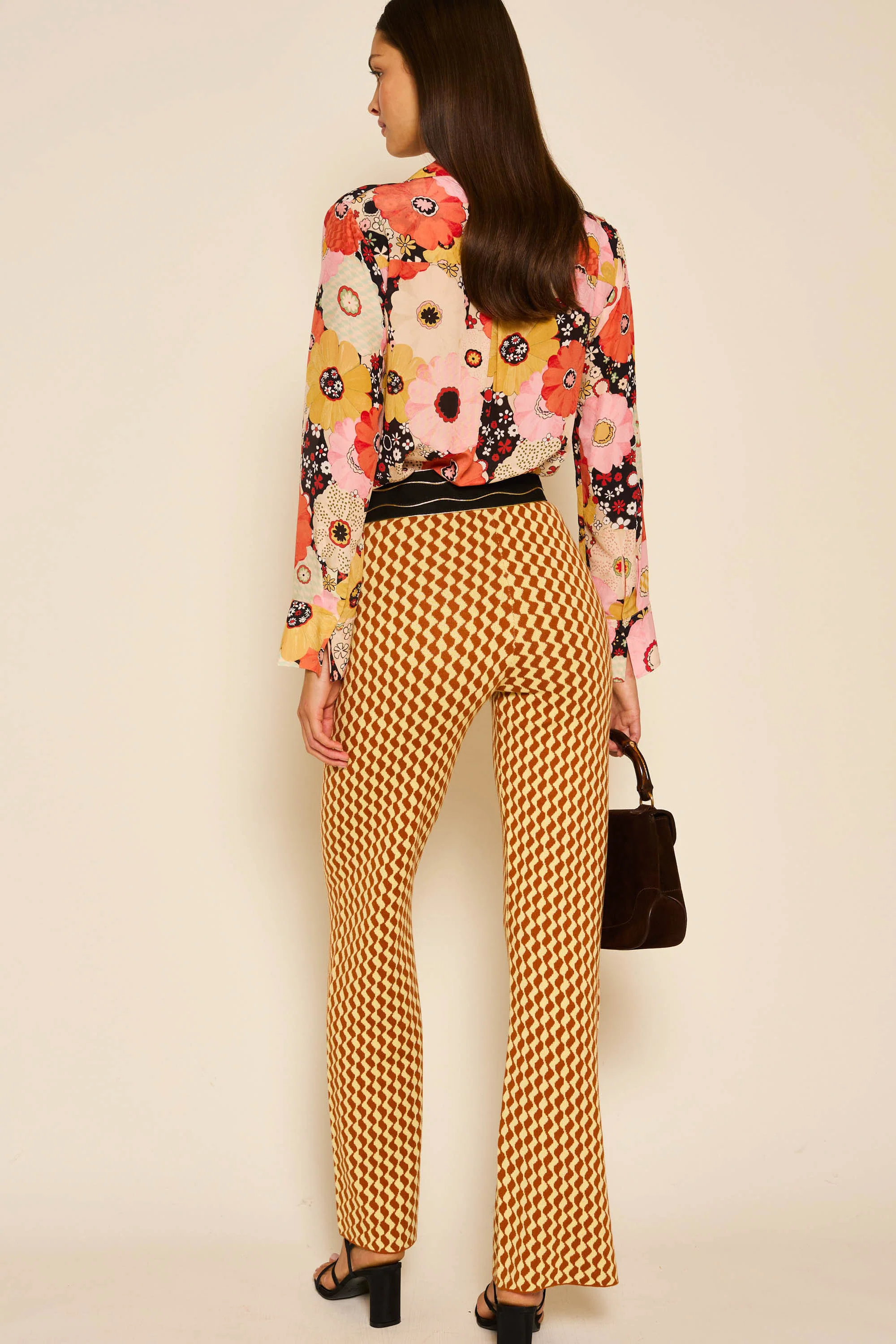 Fancy - Trouser Mono Wave Ginger