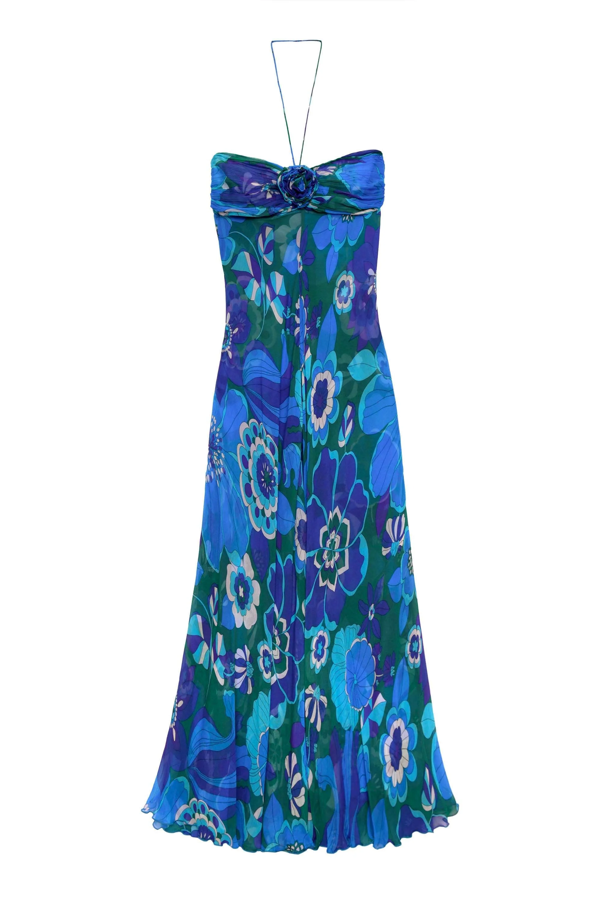 Samira - Floral Blue