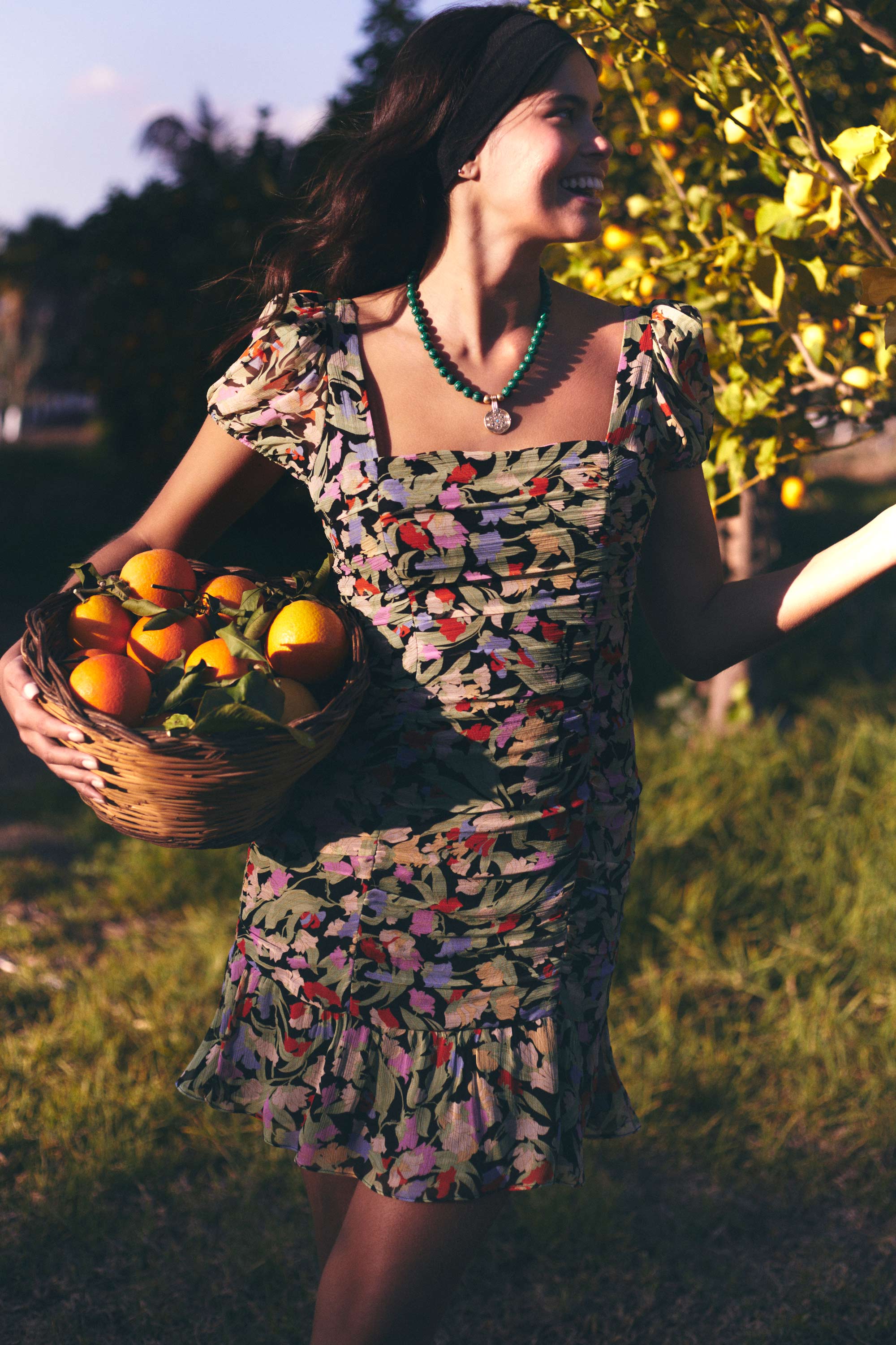 Bowie - Naomi Floral Black