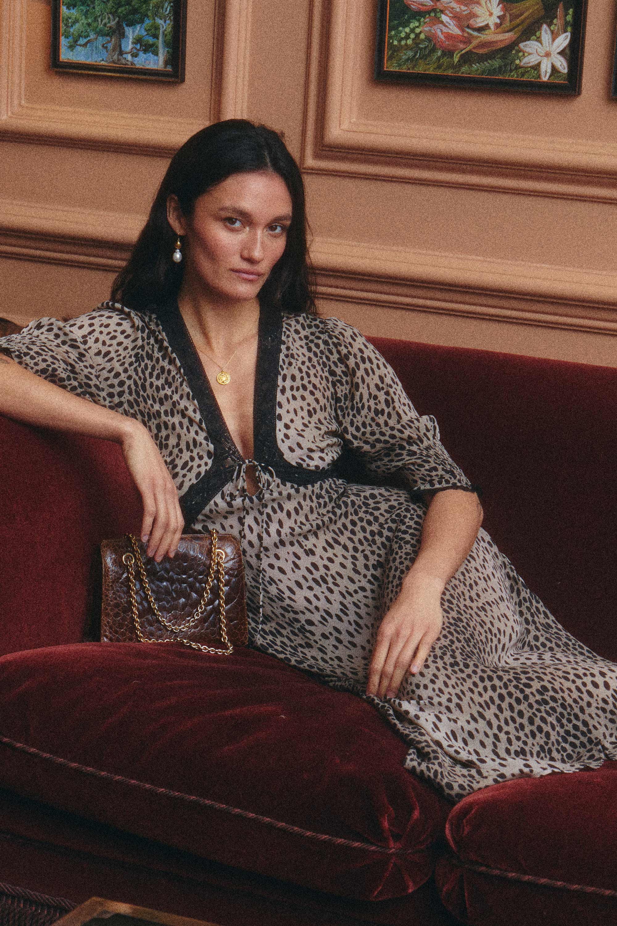 Amina - Antelope Spot Black