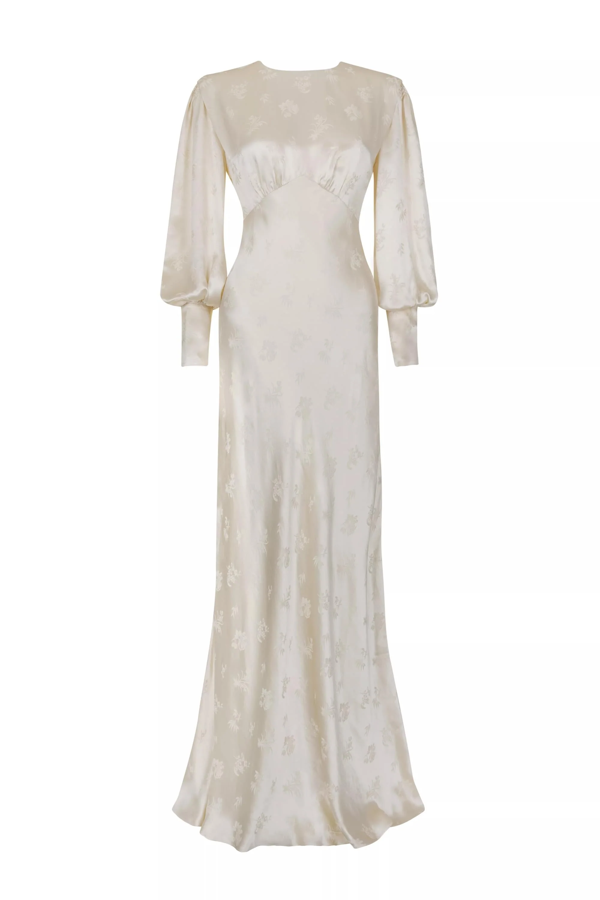 Clementine - Rose Bud Silk Jacquard