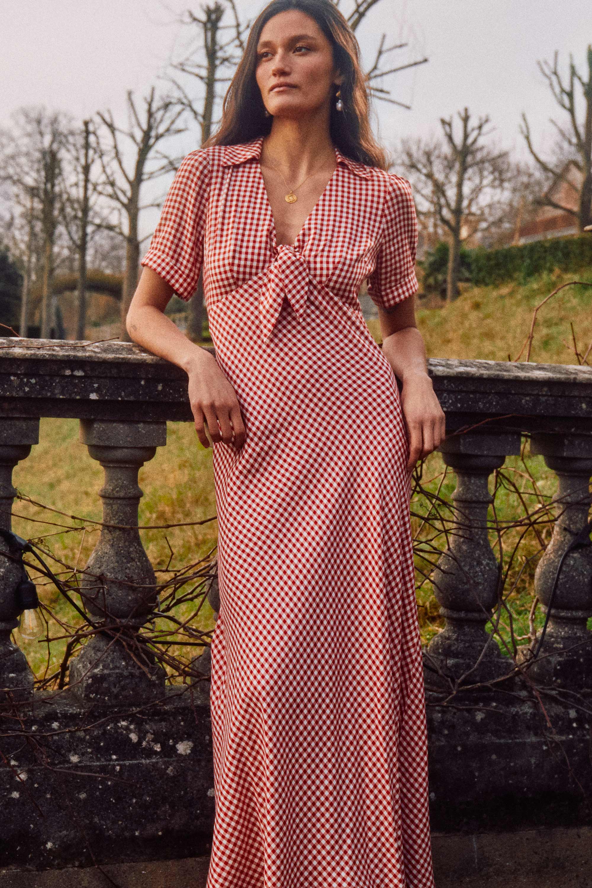 Anais - French Check Red