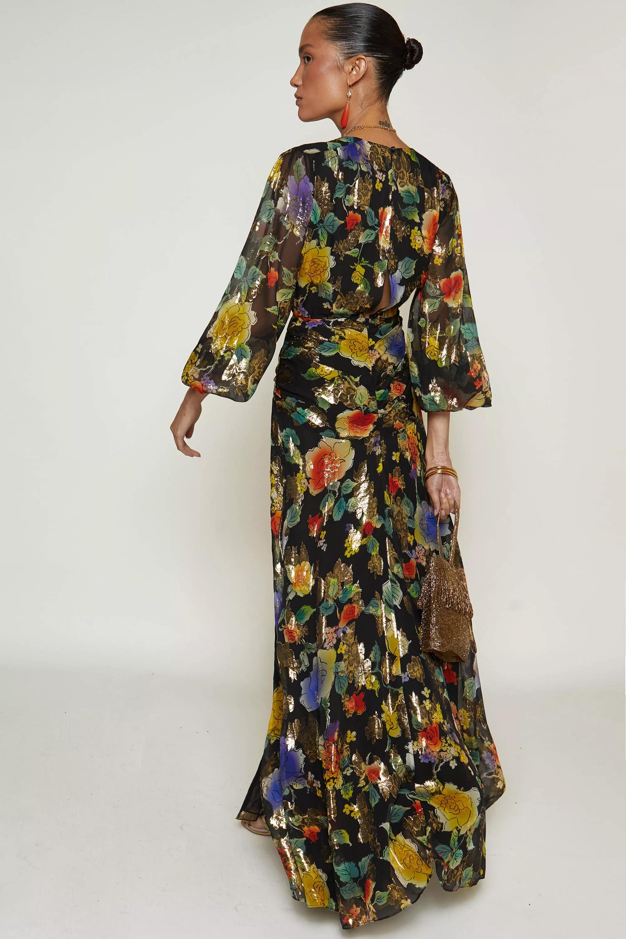 meera - ombré bloom black