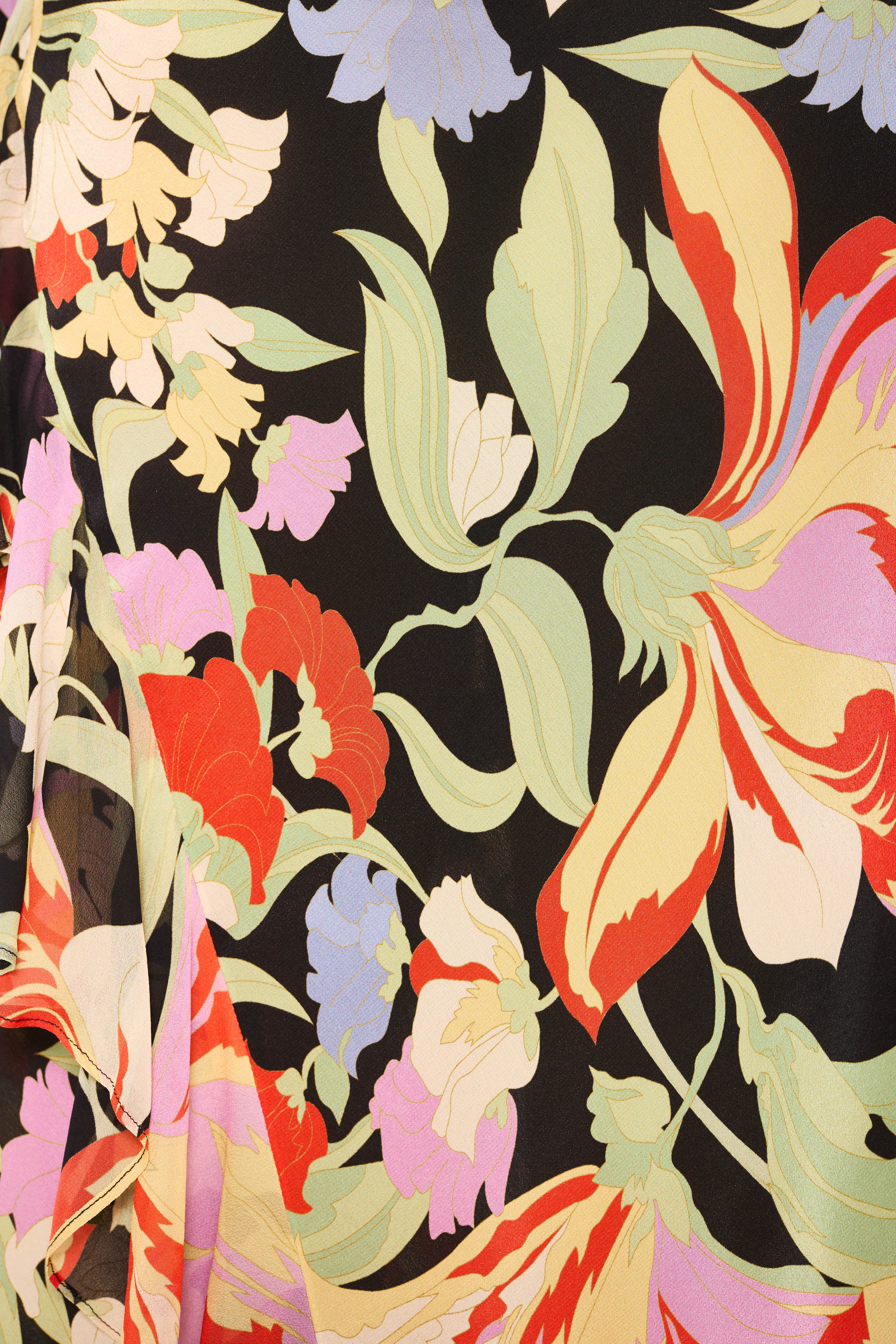 Clementina - Cece Floral Black