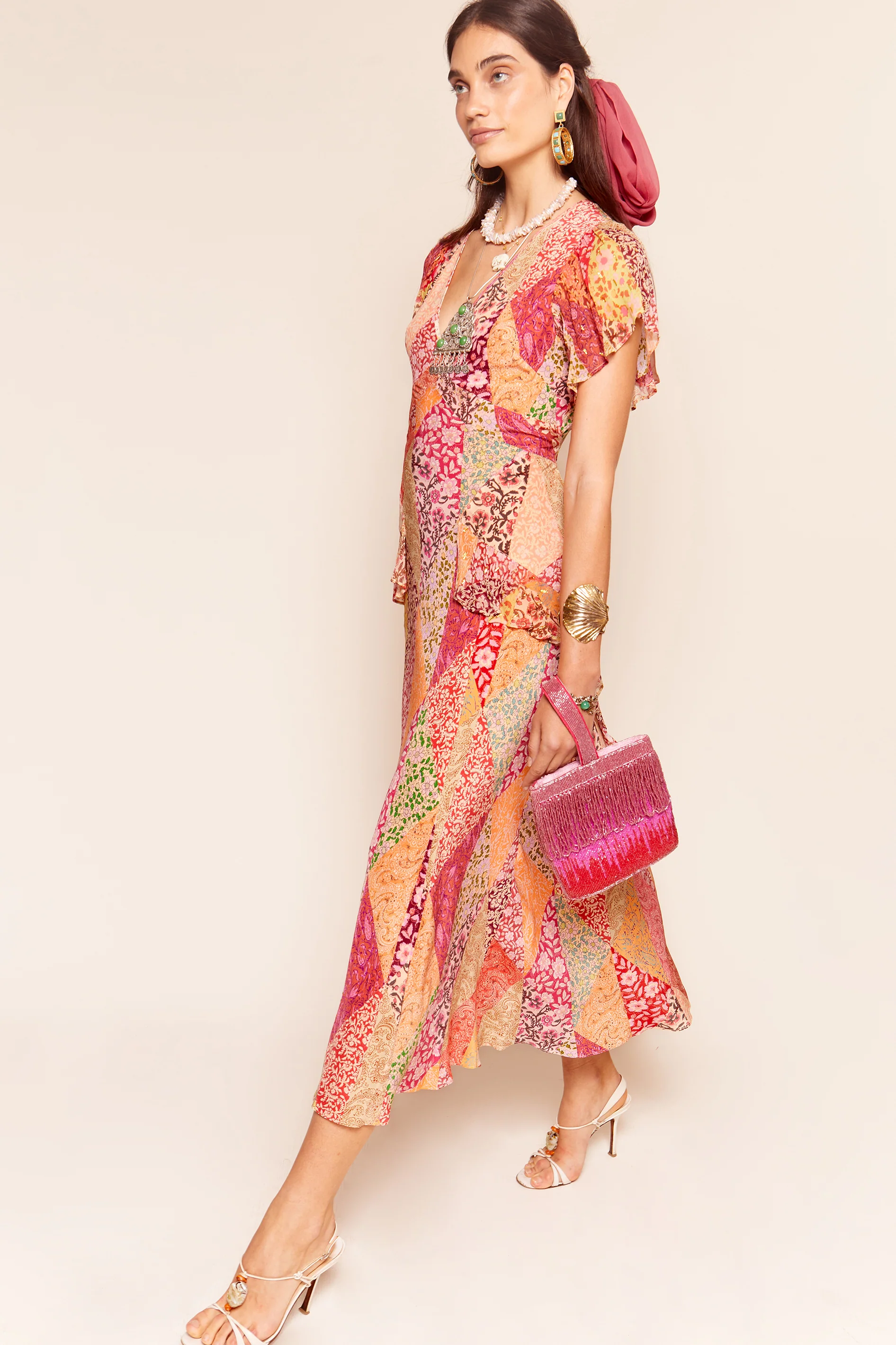 evie - patchwork blush