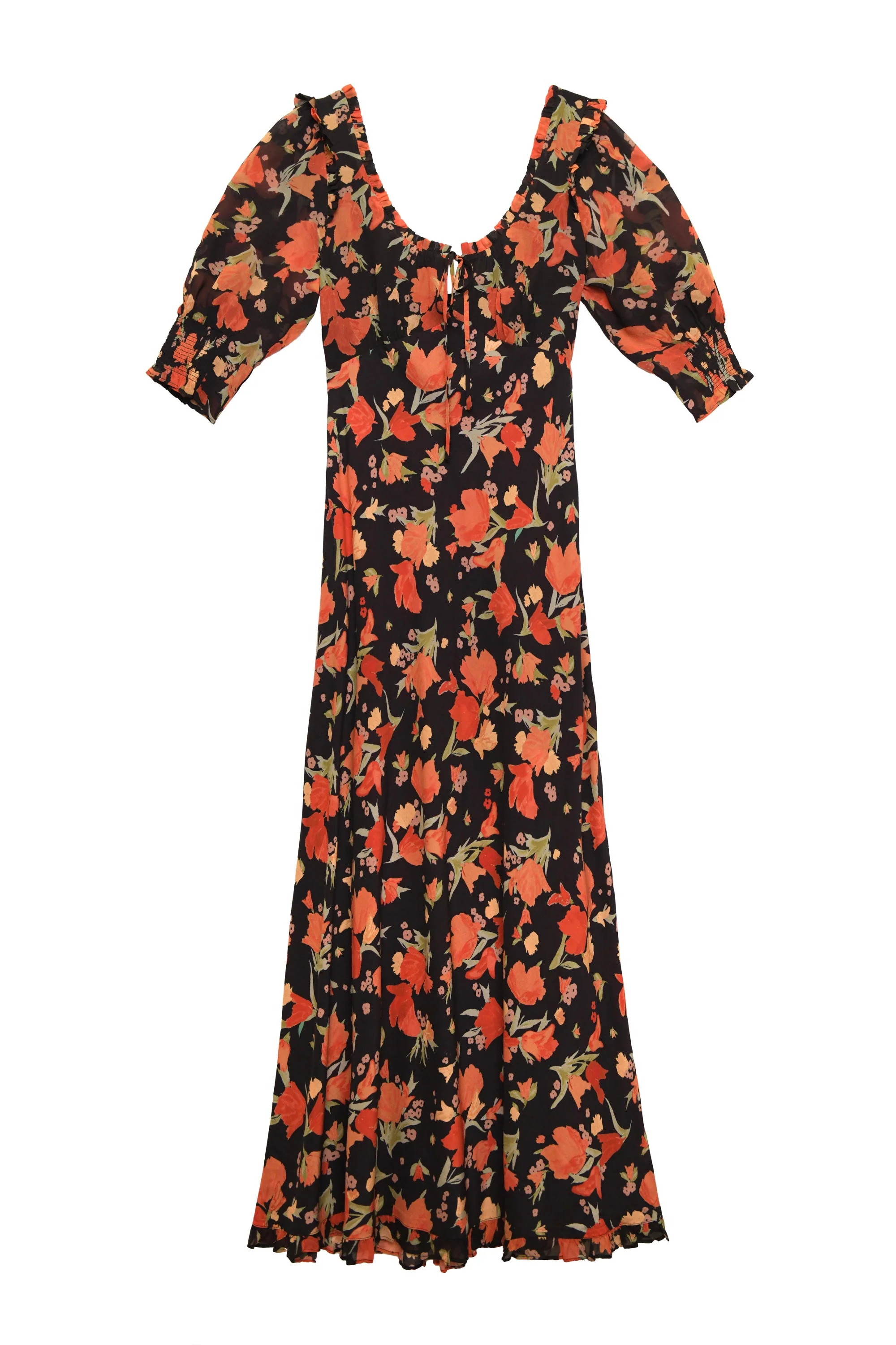 Sathya - Floral Black