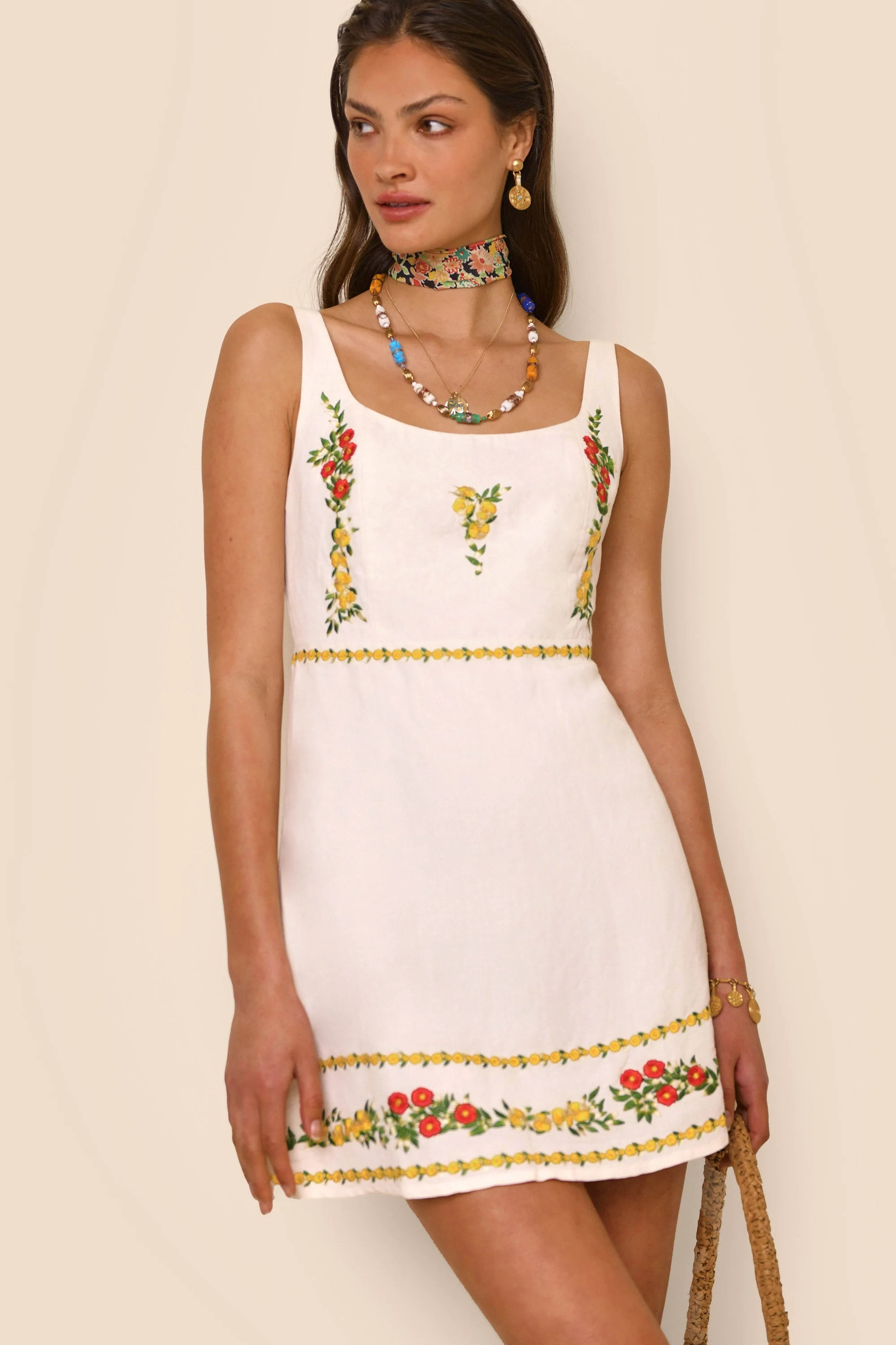 Ronan - Embroidery Cream