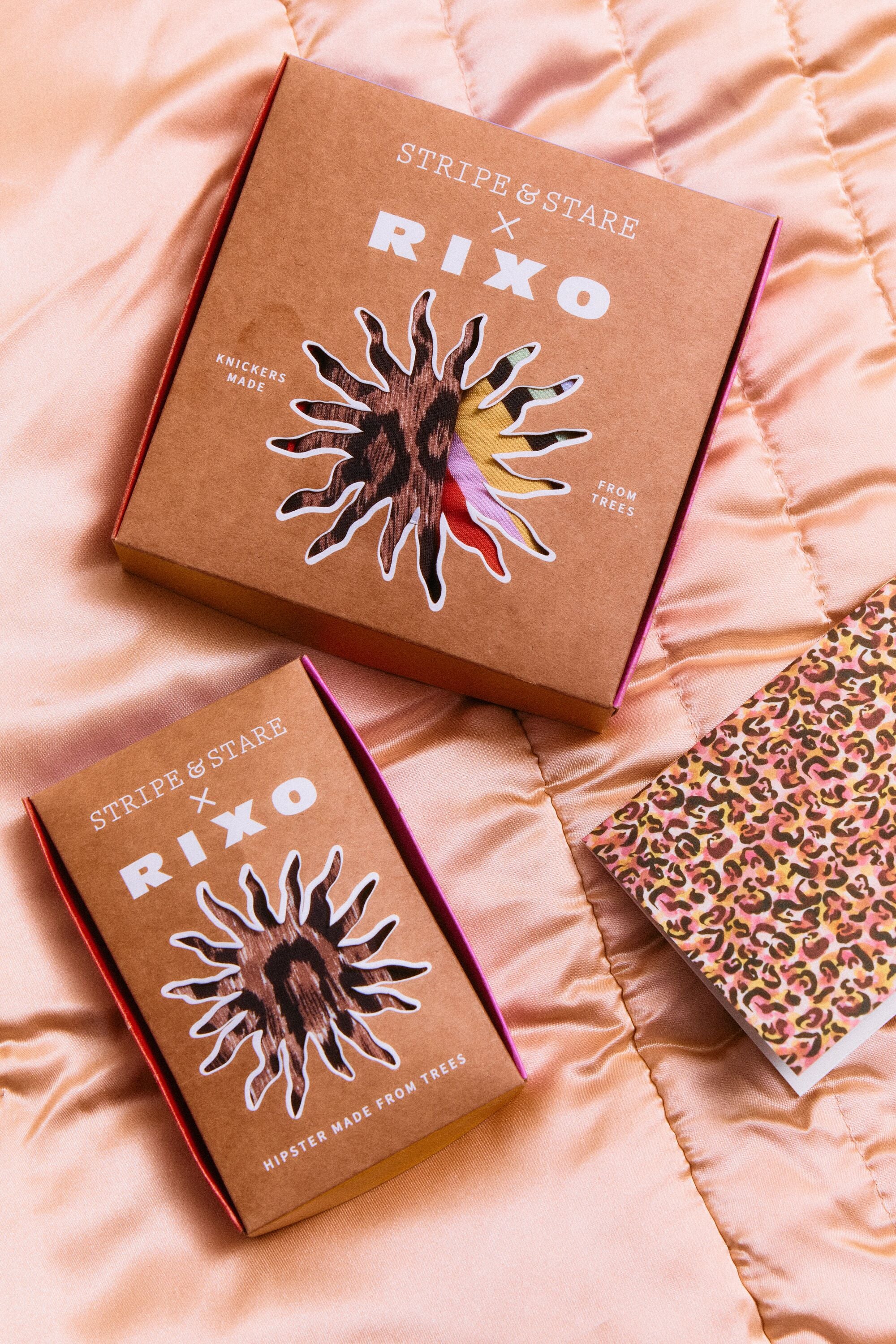 High Rise Knicker - Leopard Brown