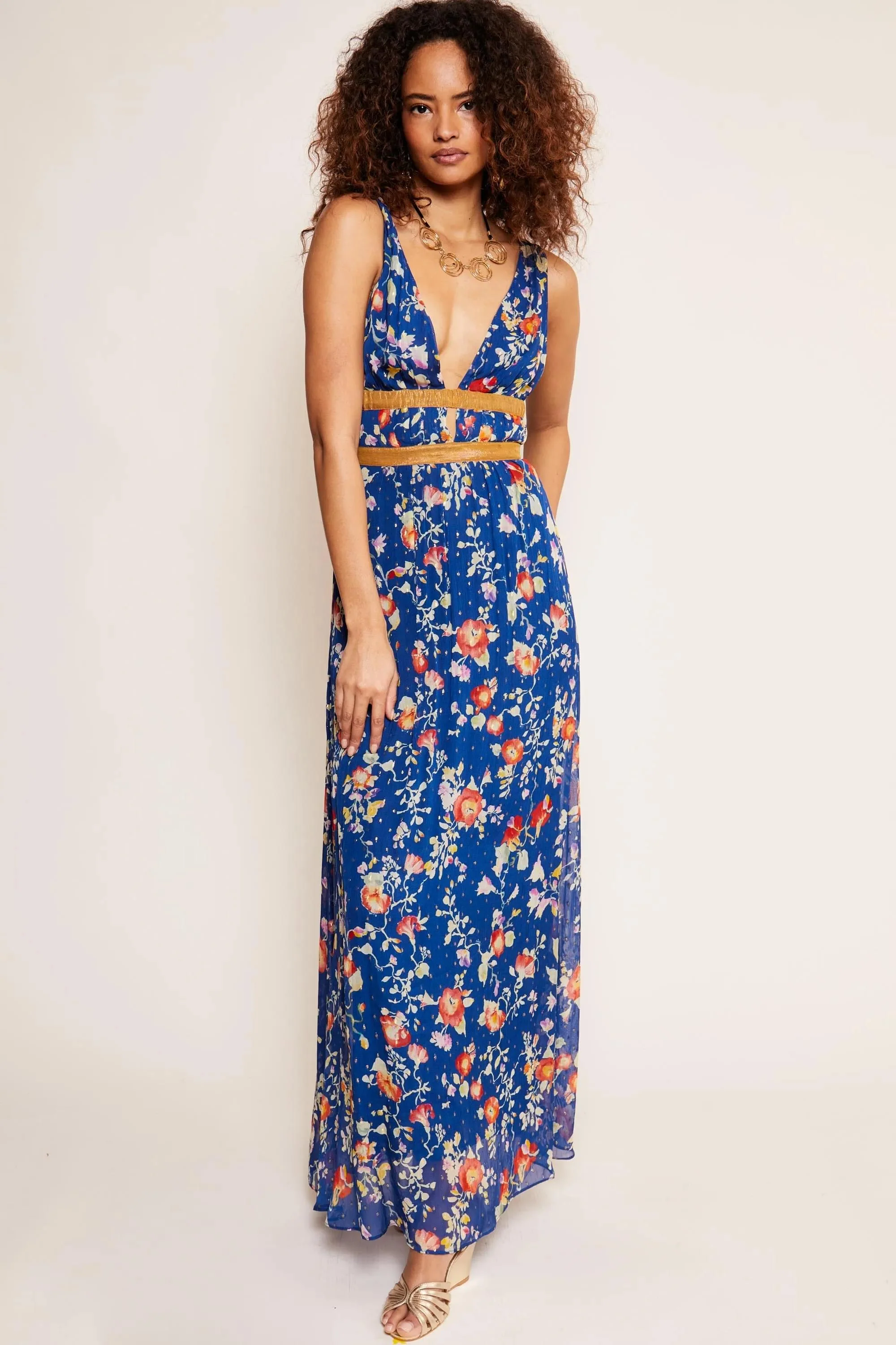 Charlotte - Waterblossom Indigo