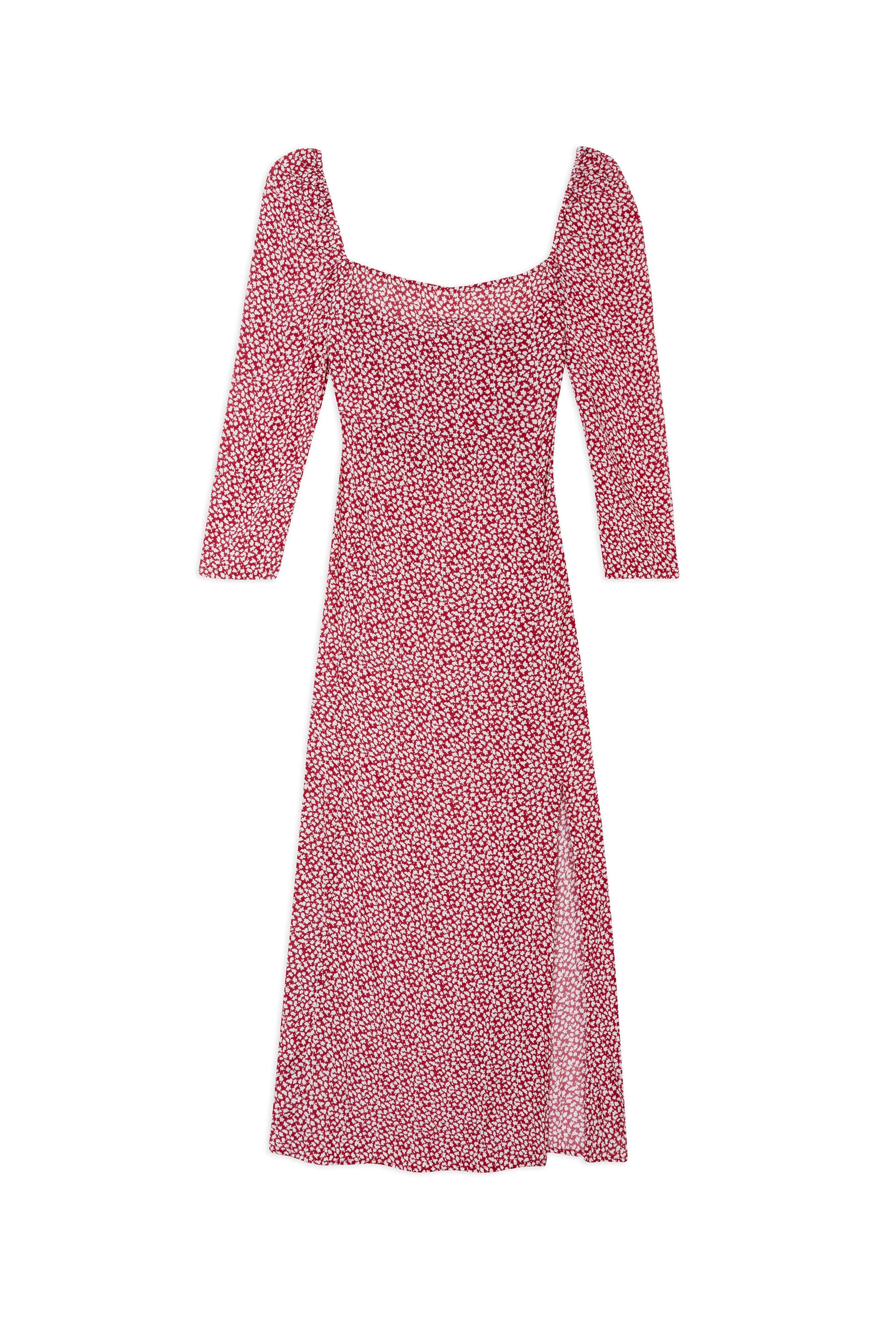 Hattie - Burgundy Shadow Ditsy