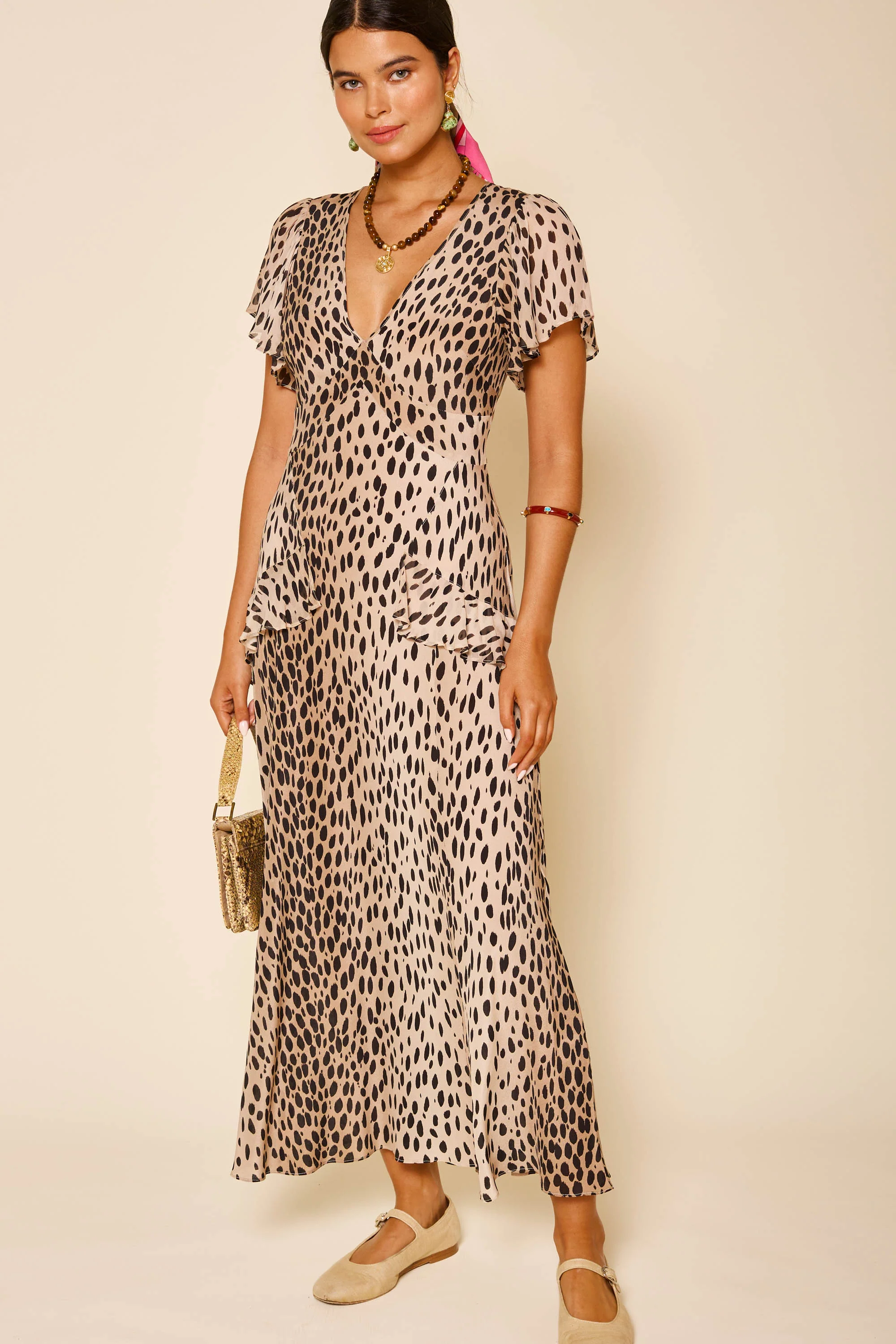 Evie - Antelope Spot Black