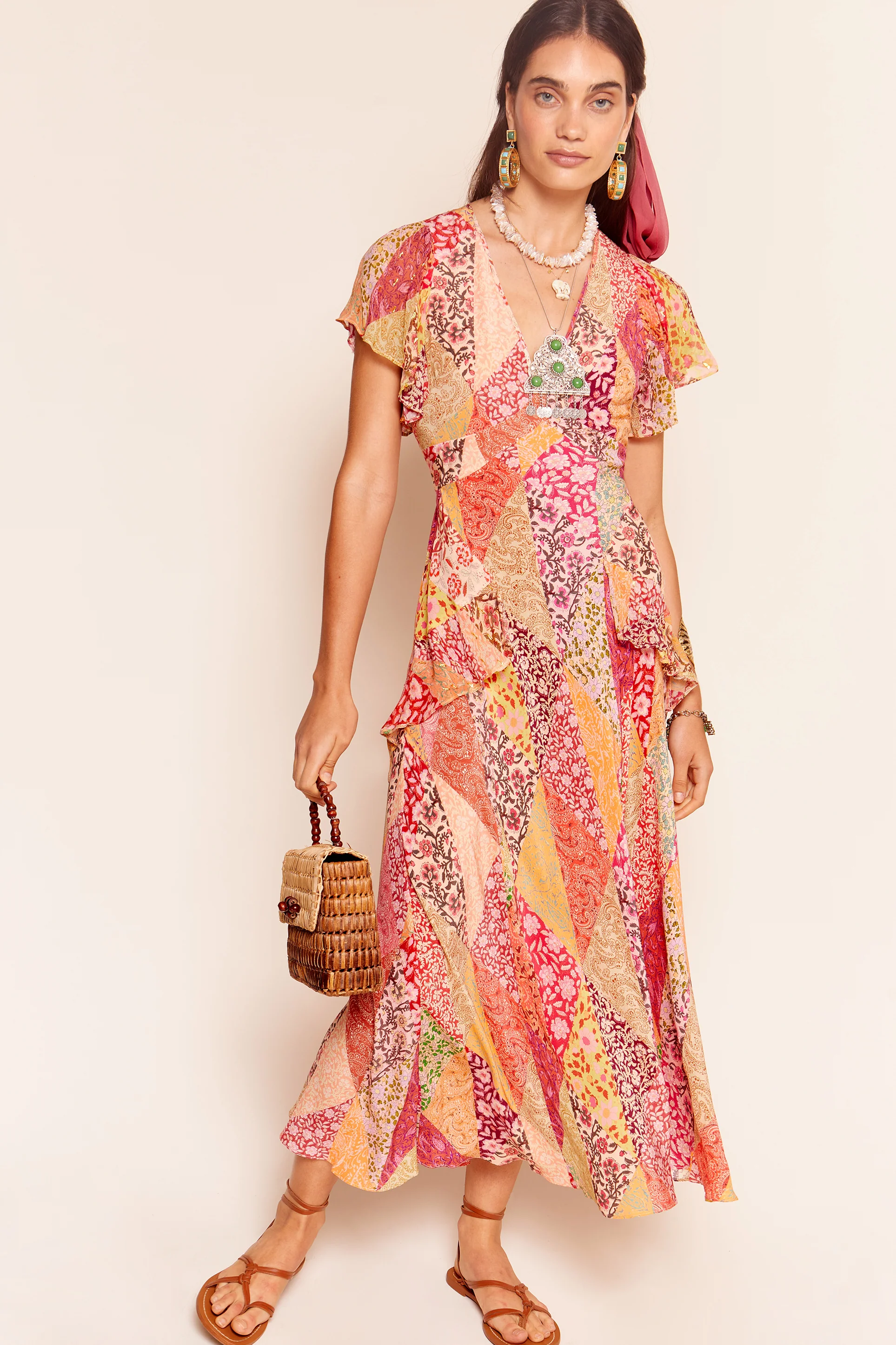 evie - patchwork blush