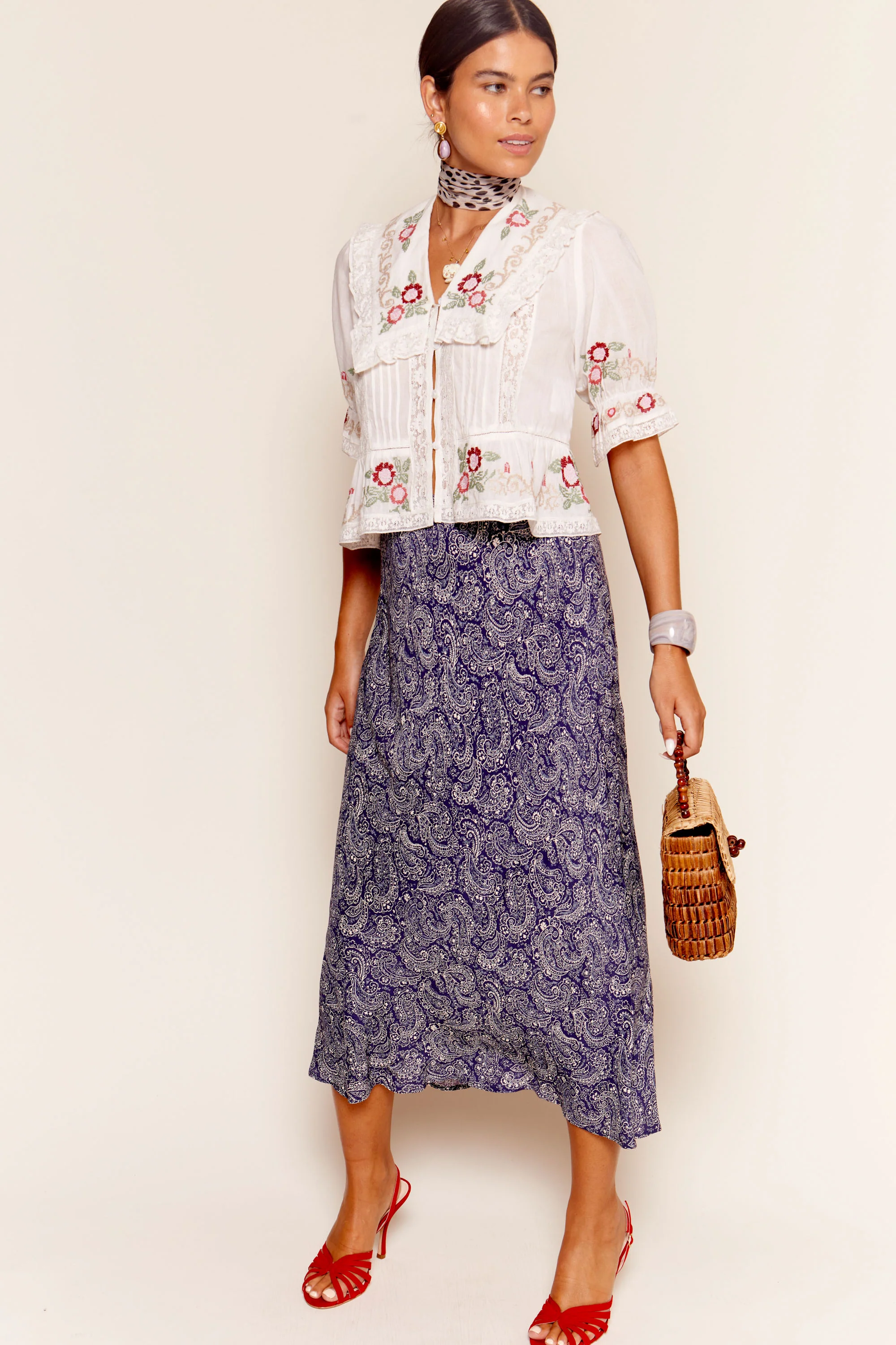 Ardith - Sienna Paisley Blue