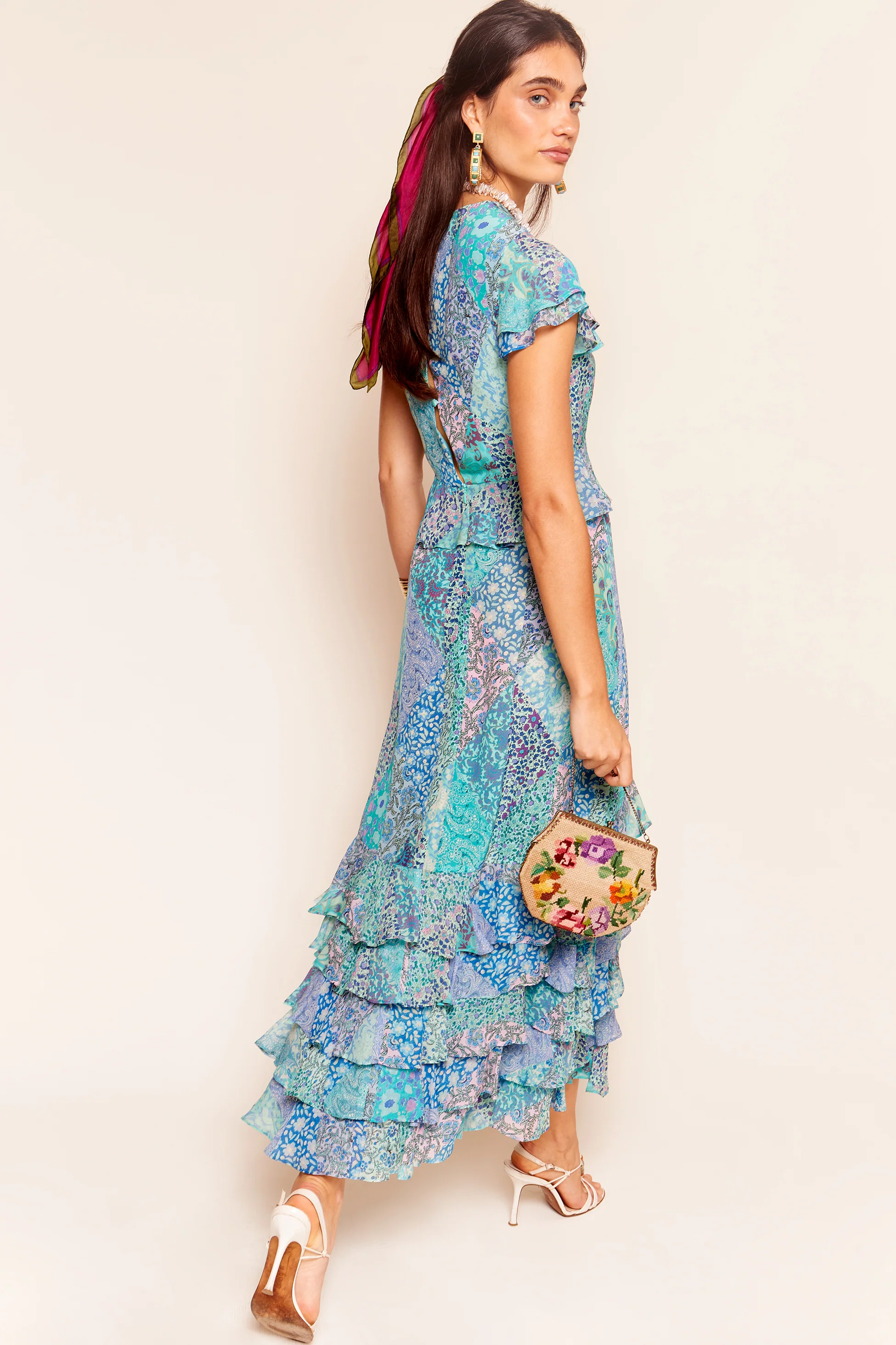 Thanvi - Patchwork Blue