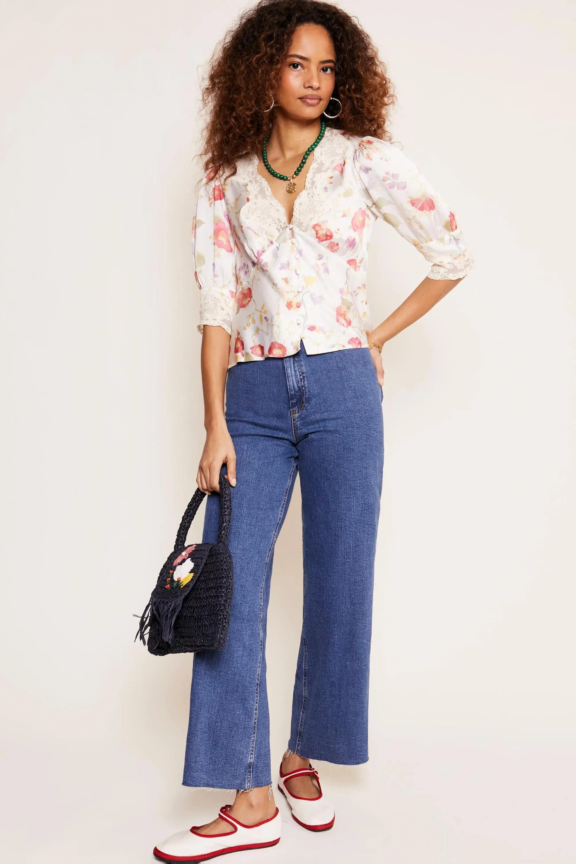 amanda - waterblossom ivory