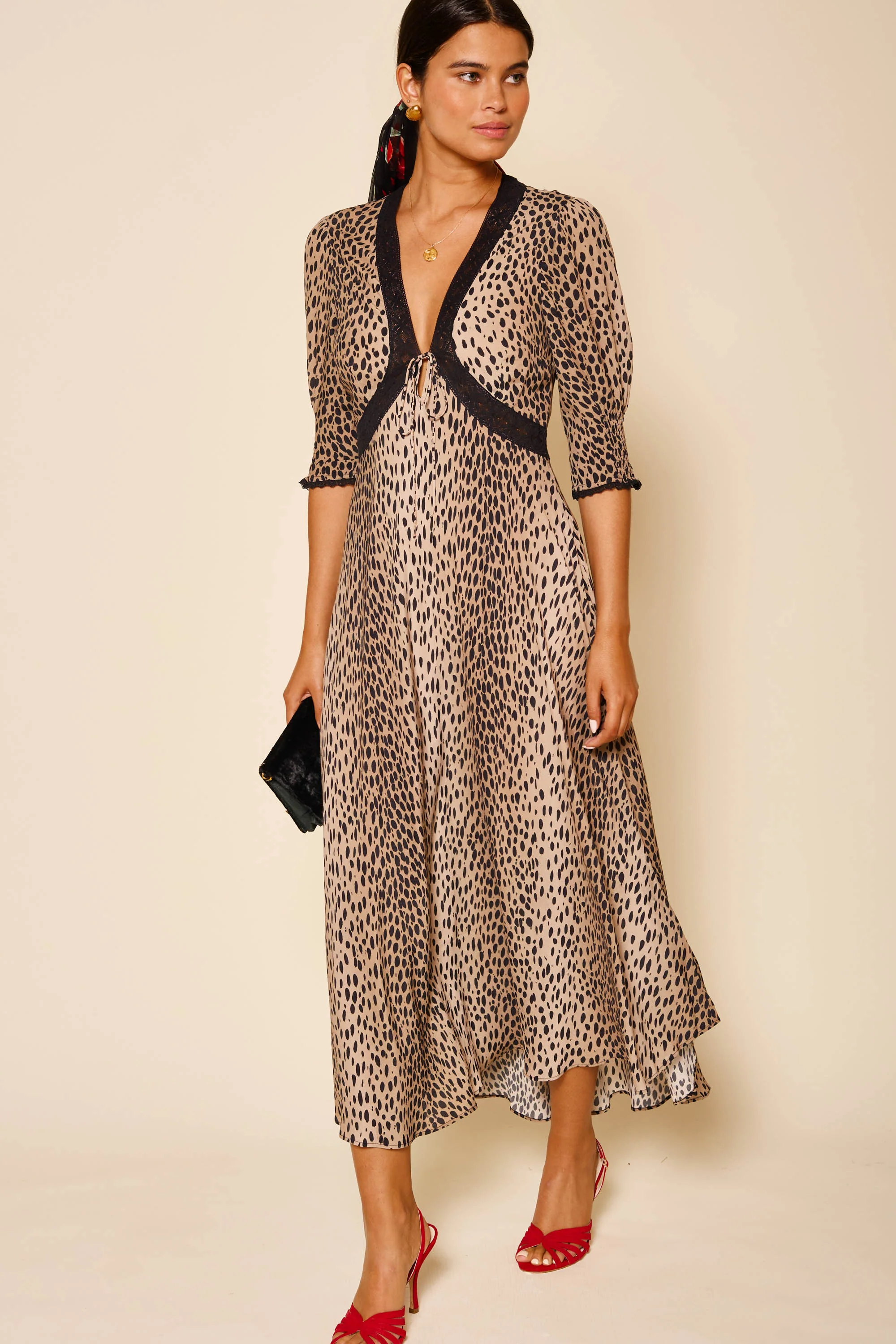 Amina - Antelope Spot Black