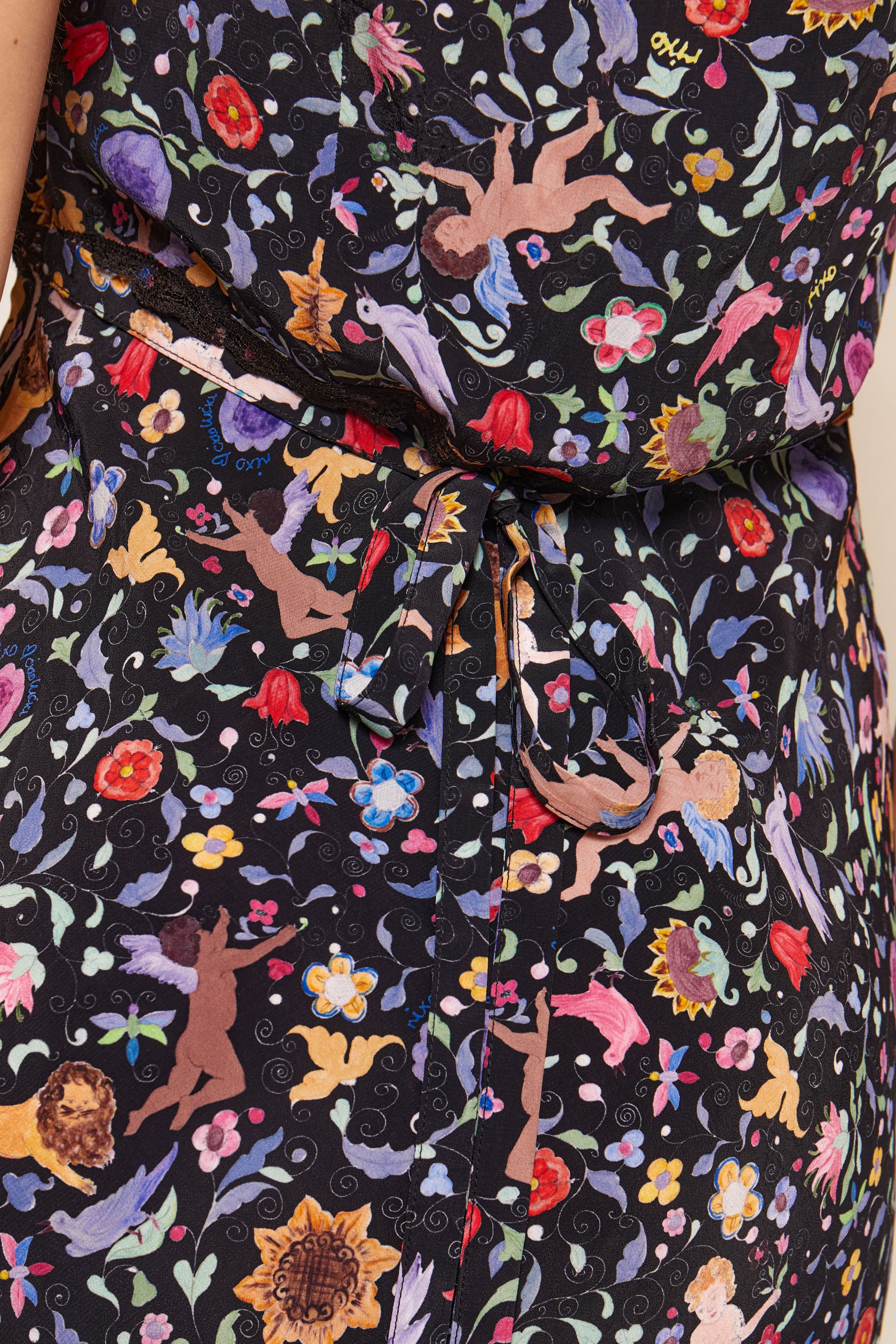 Flick - Angel Floral Black