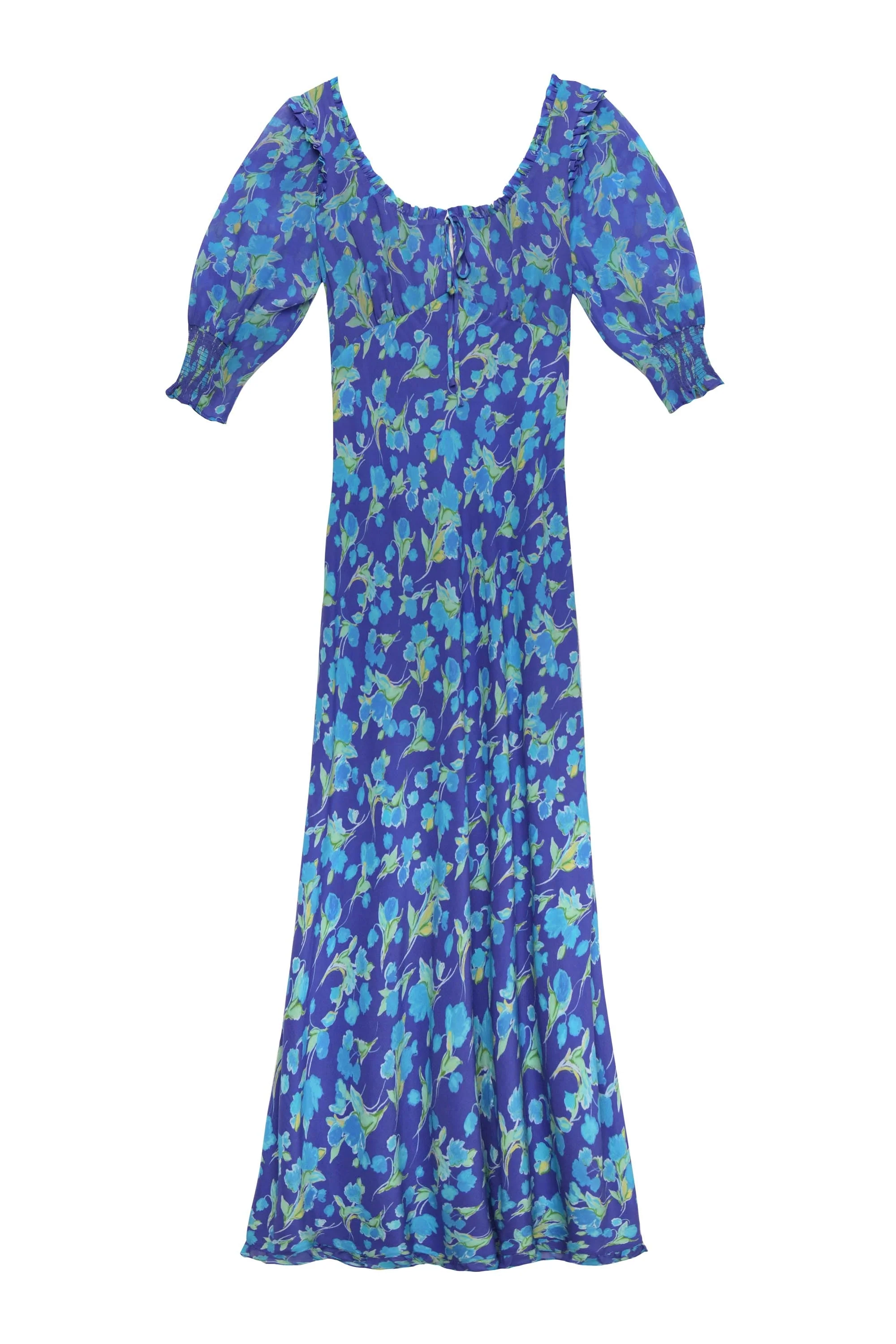 Sathya - Floral Cobalt