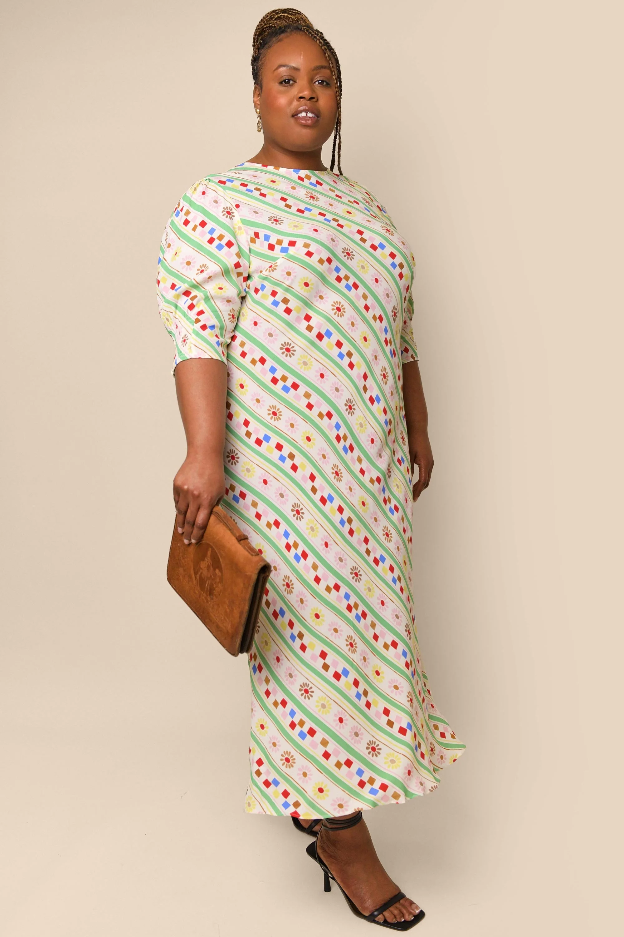 Jess - 50s Stripe Cream