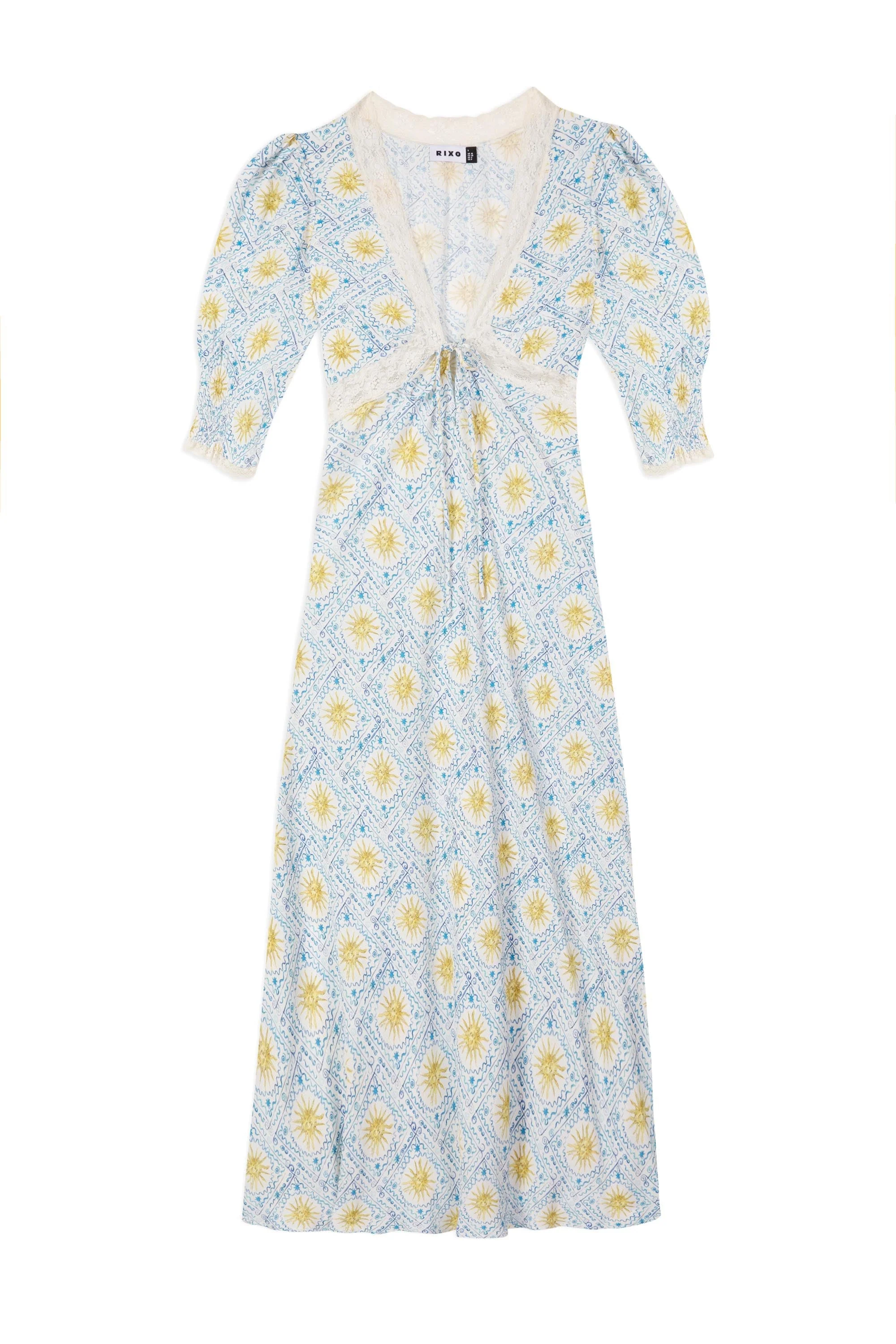 Amina - Sun Blue Ivory