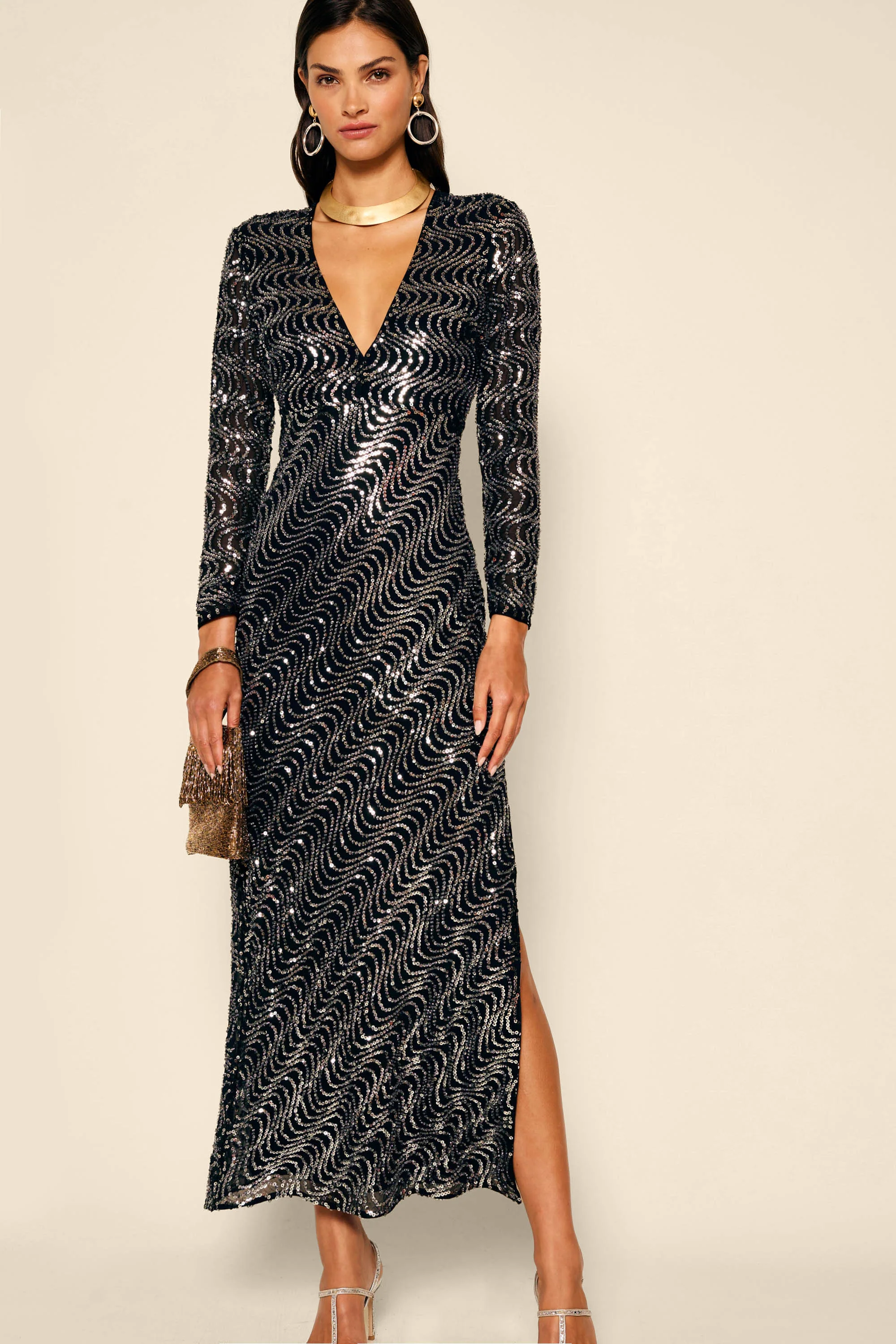 Chrishelle - Wave Embellishment Black