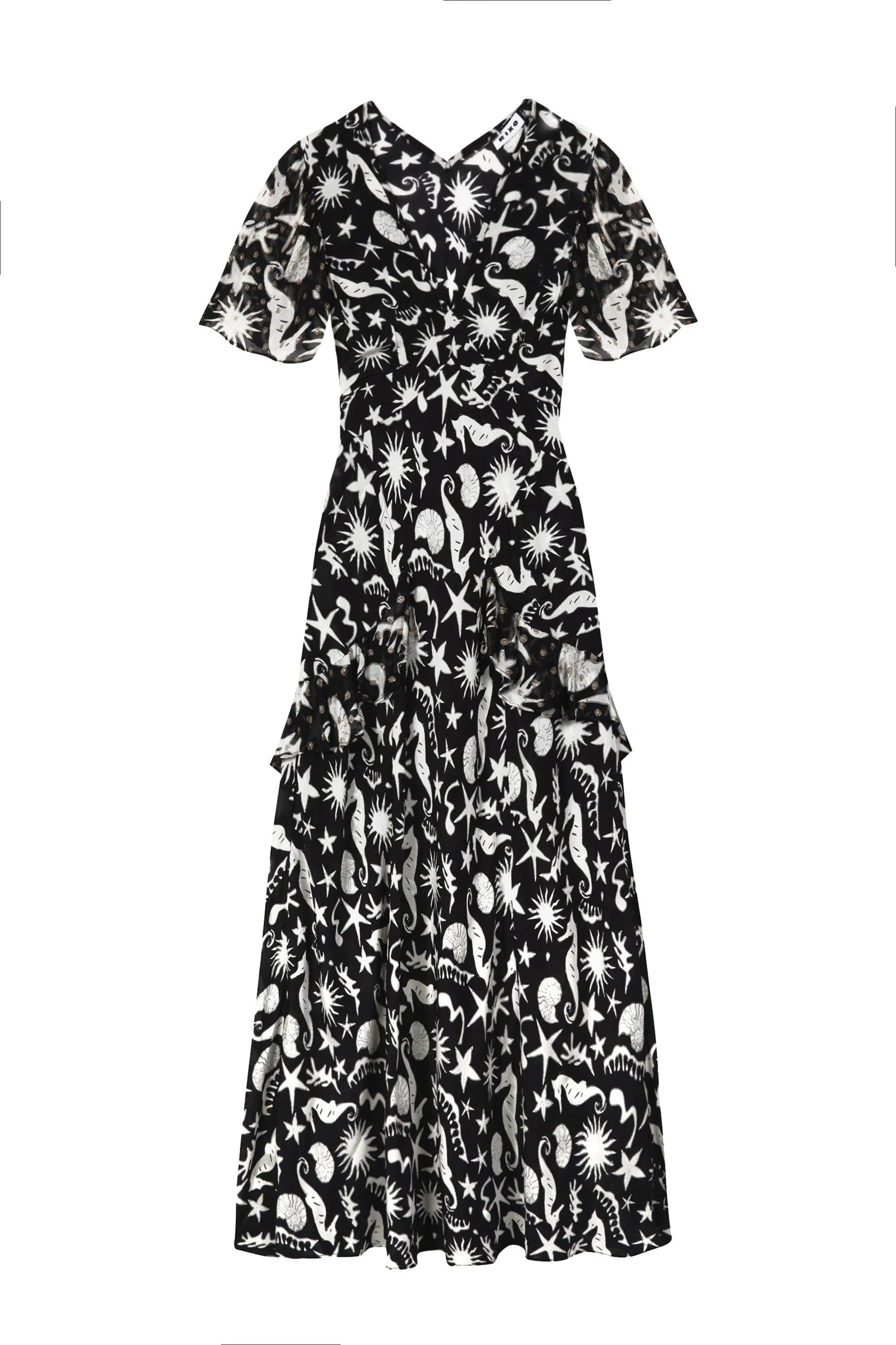 Evie - Abstract Ocean Black