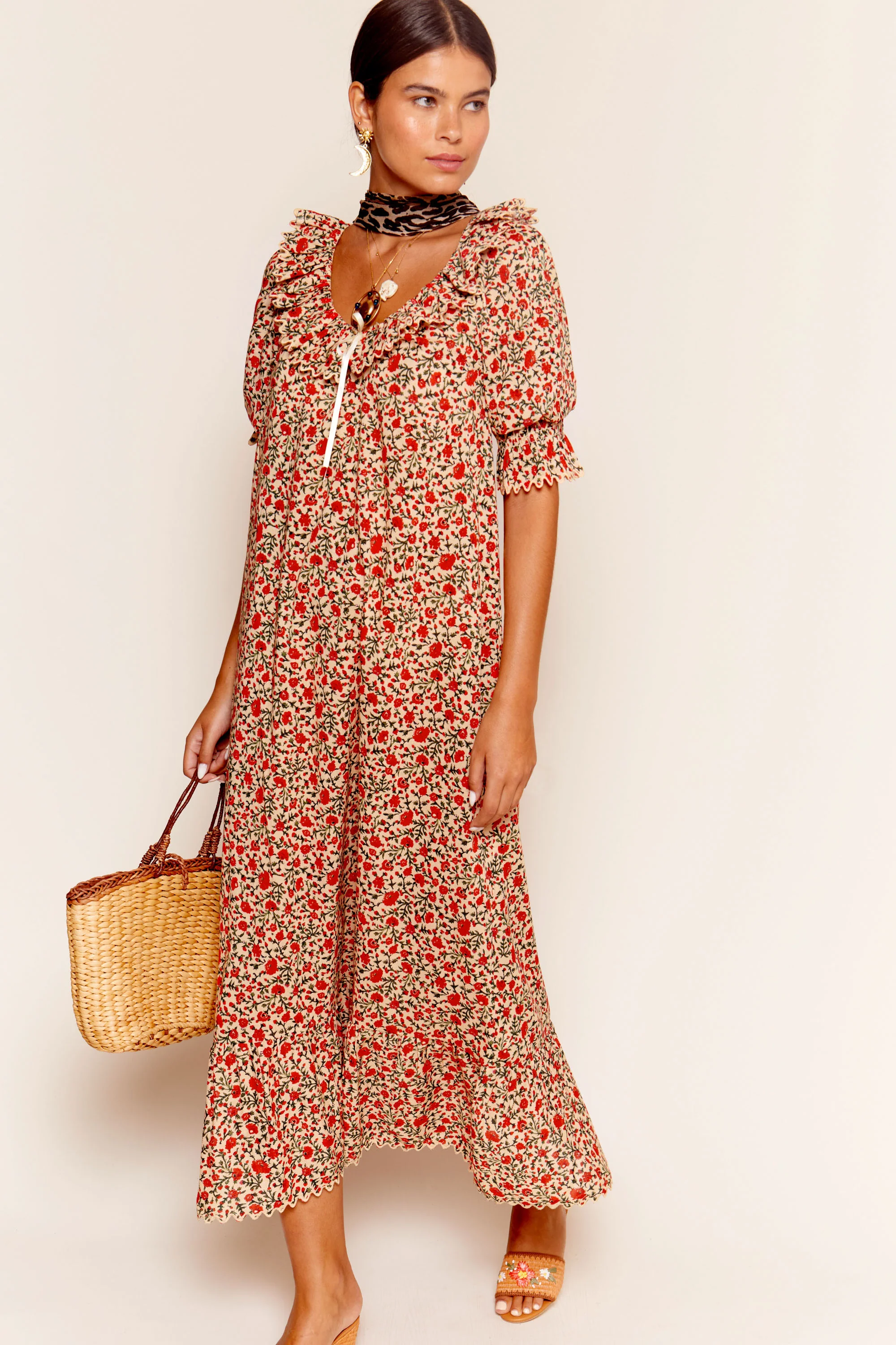 Aprilia - Ditsy Trail Cream