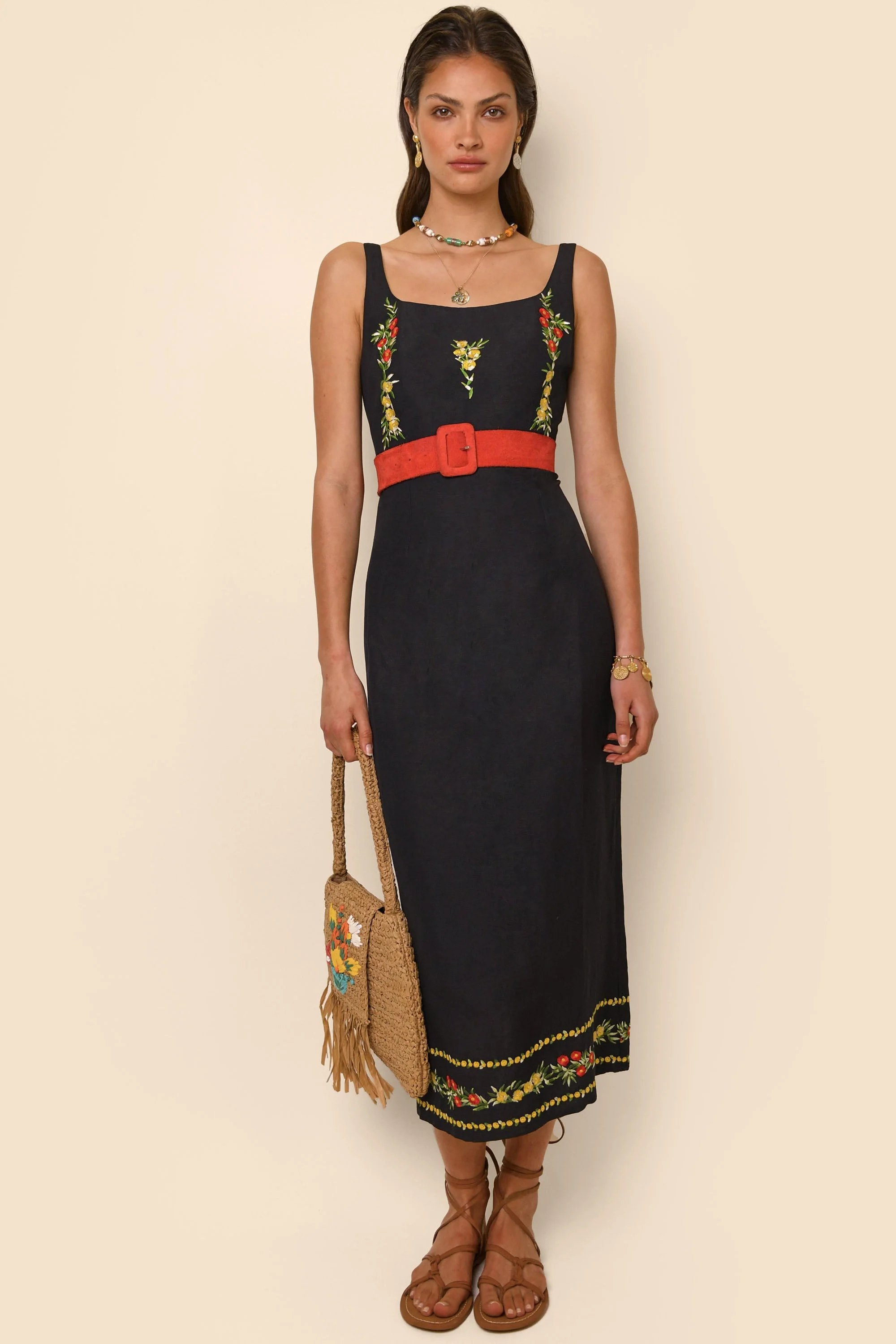 Benedict - Embroidery Black