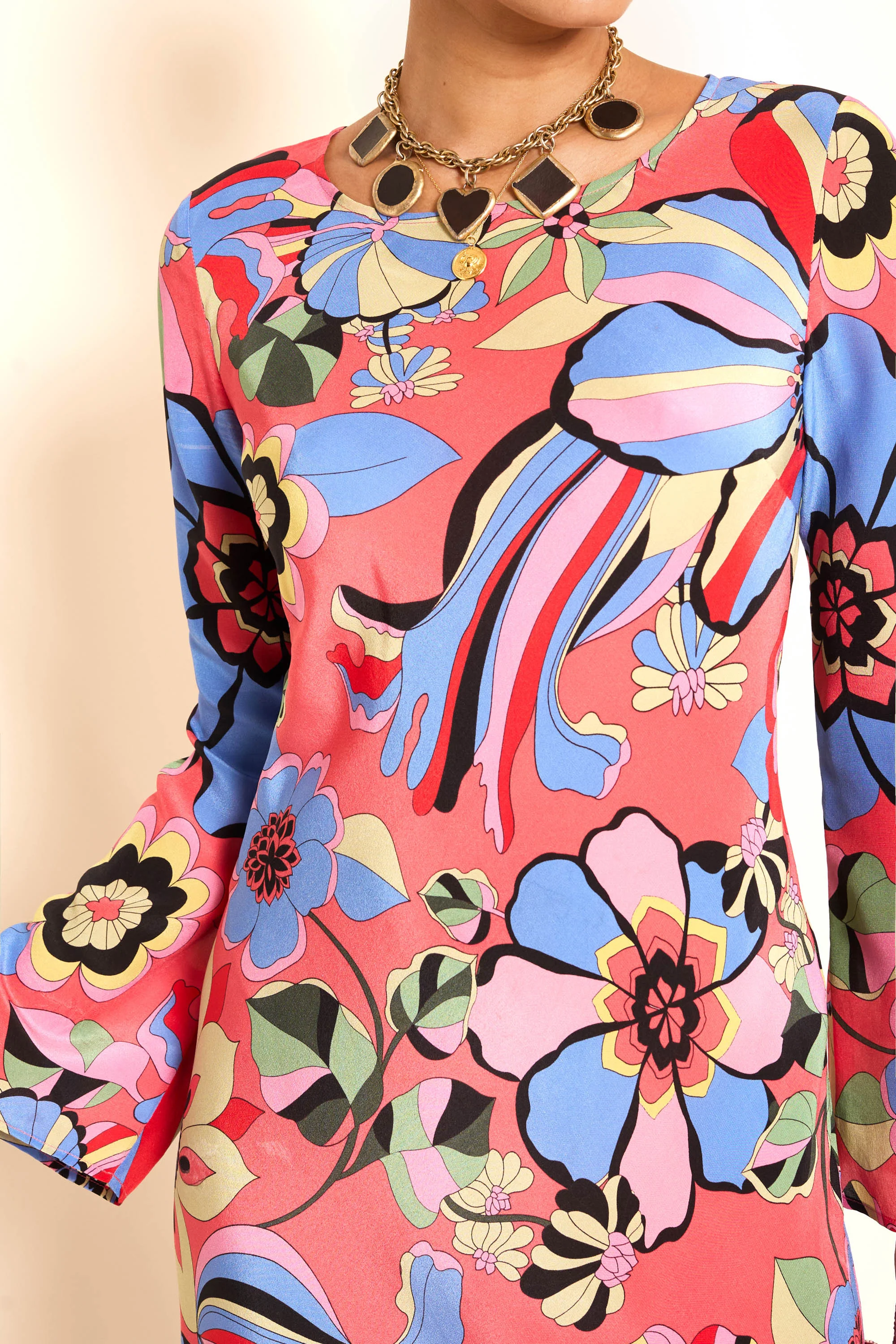 Alondra - Miami Floral Tangerine