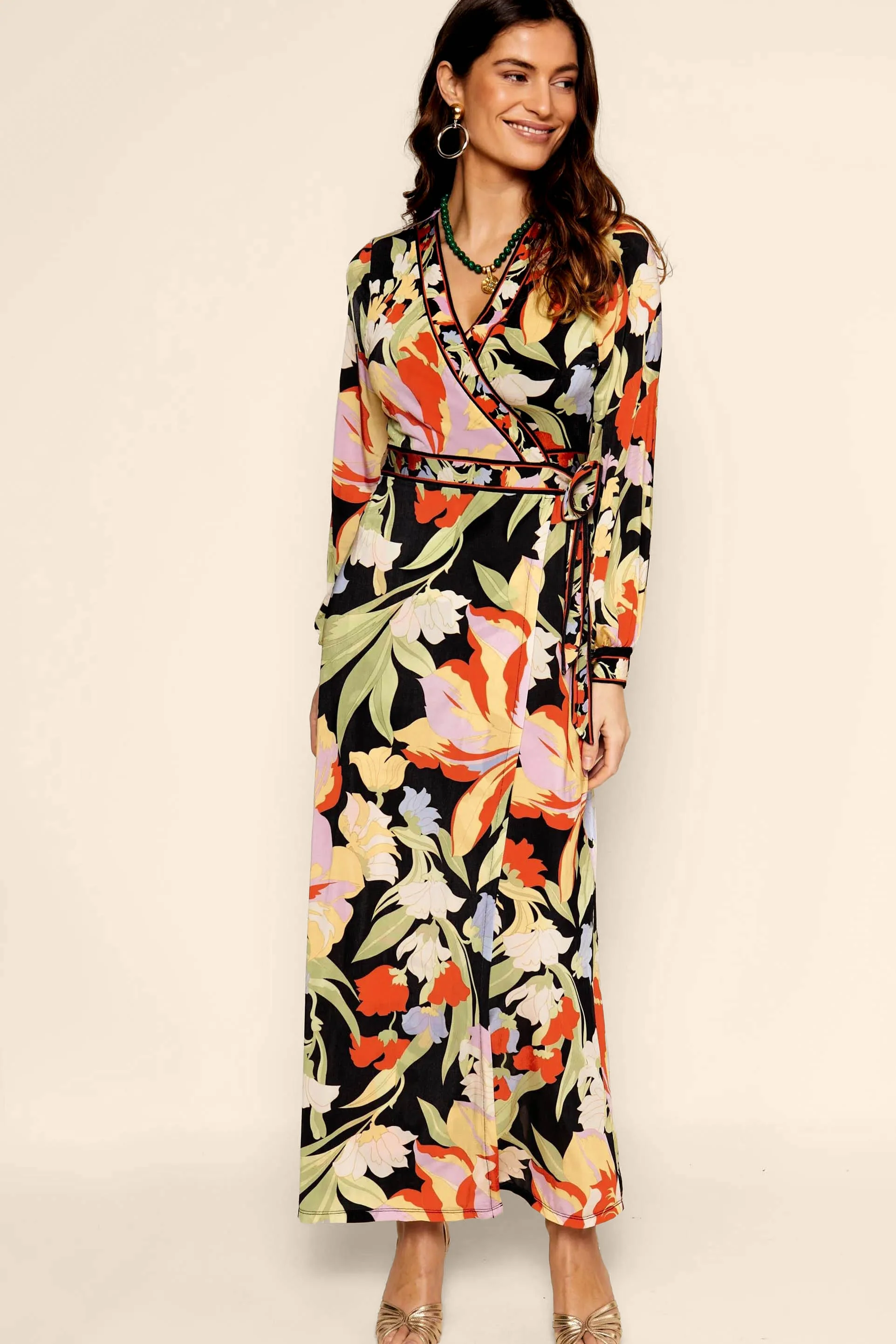 Annora - Cece Floral Black